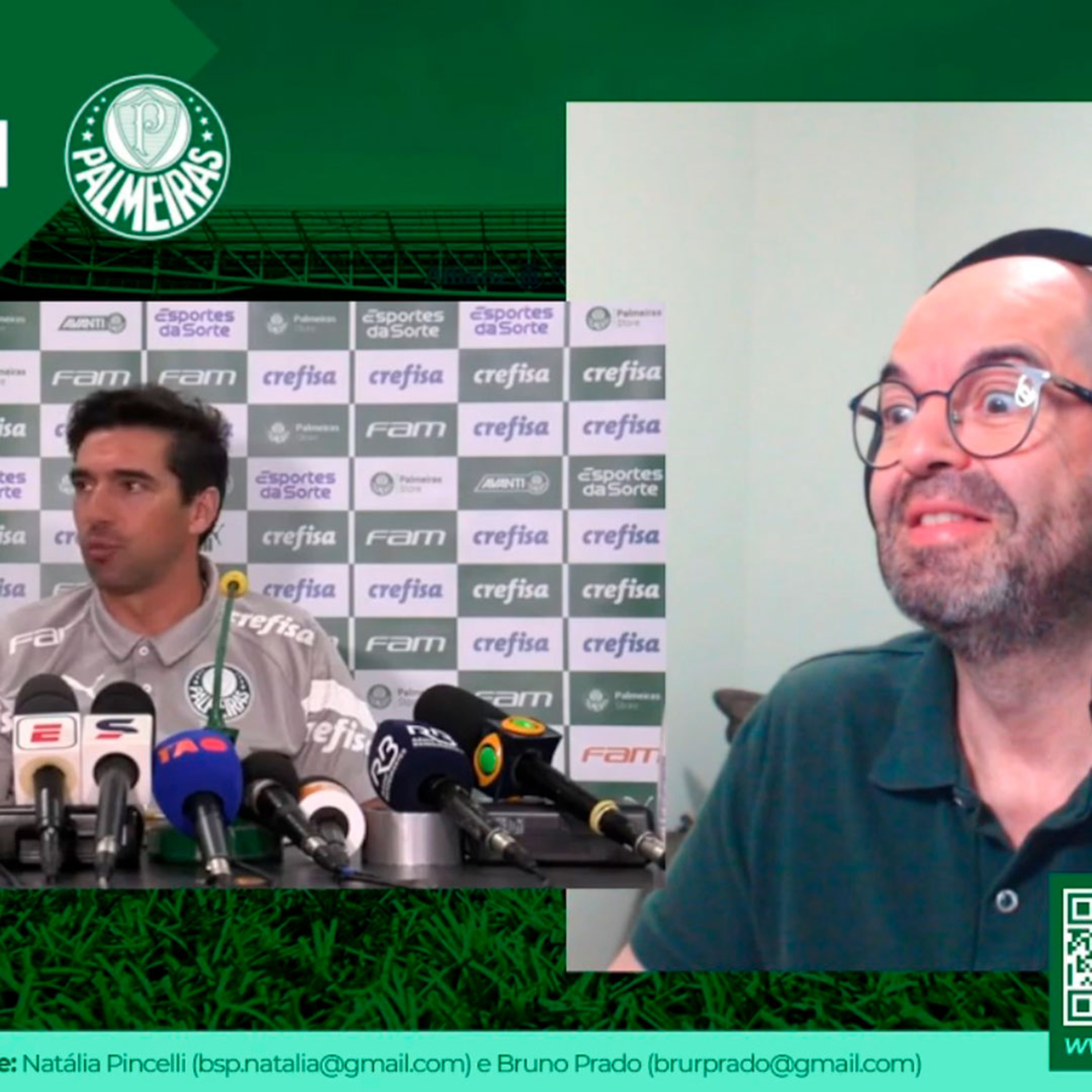 REACT - Coletiva Abel Ferreira - Santo André 1x1 Palmeiras episode artwork