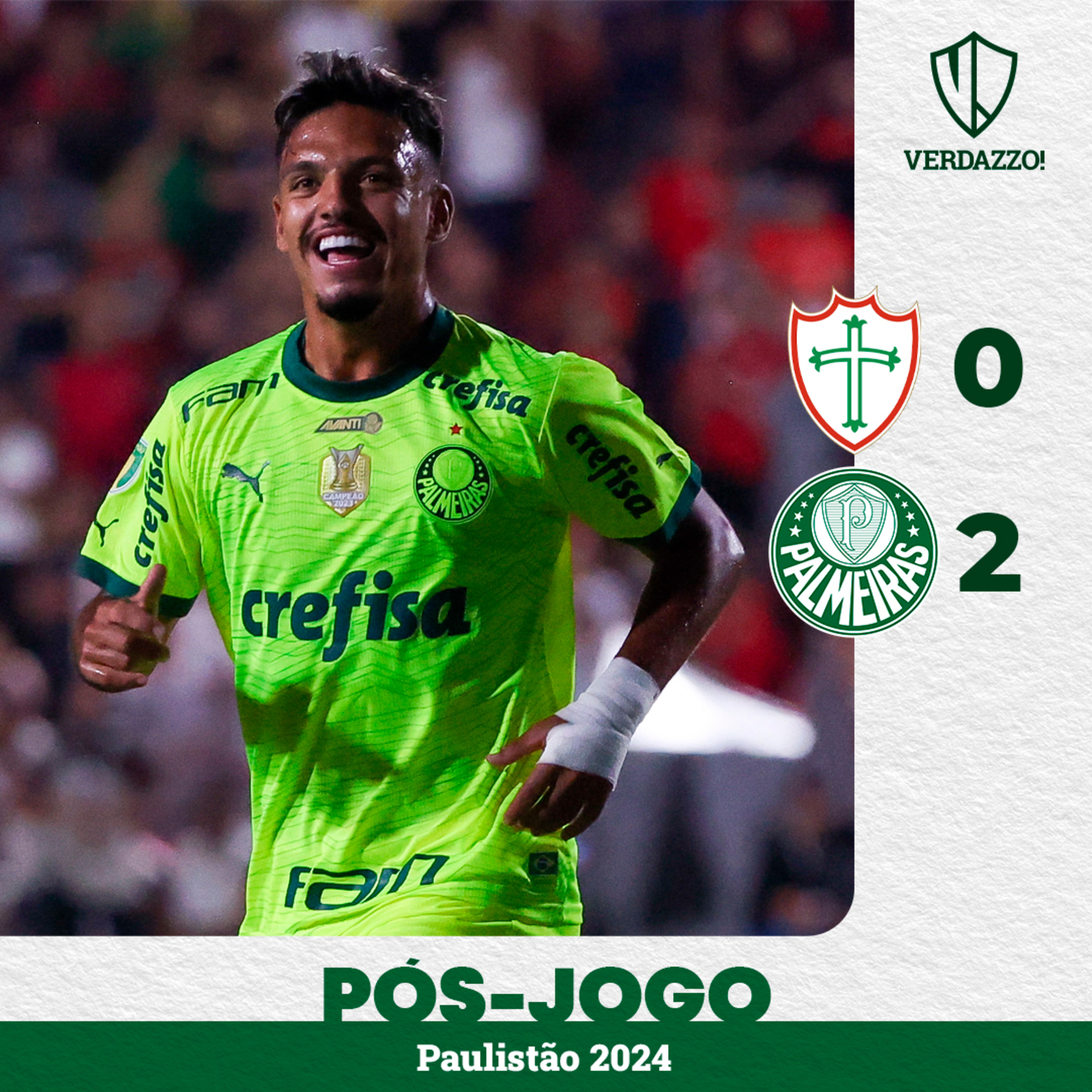 PÓS-JOGO Portuguesa 0x2 Palmeiras episode artwork