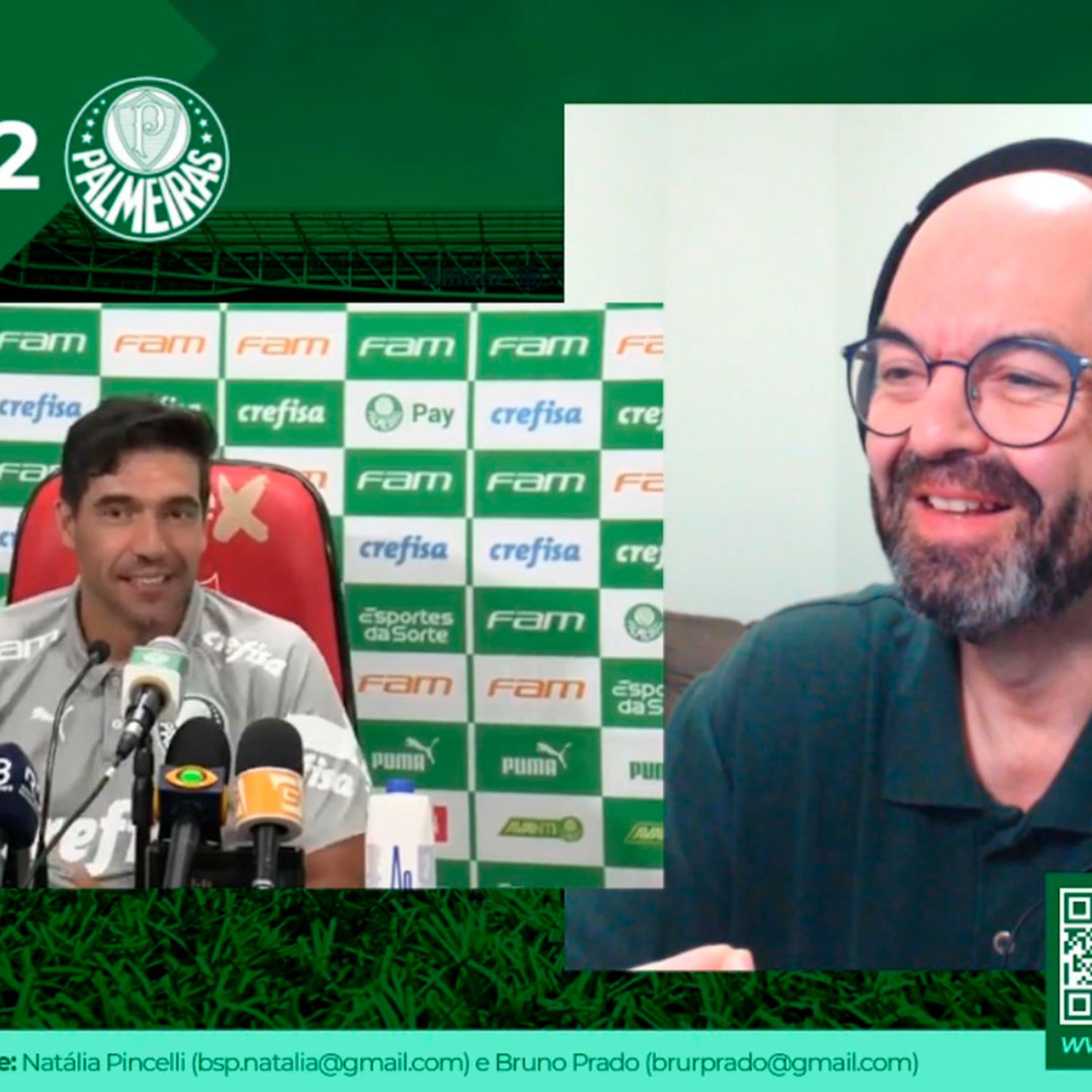 REACT - Coletiva Abel Ferreira - Portuguesa 0x2 Palmeiras episode artwork