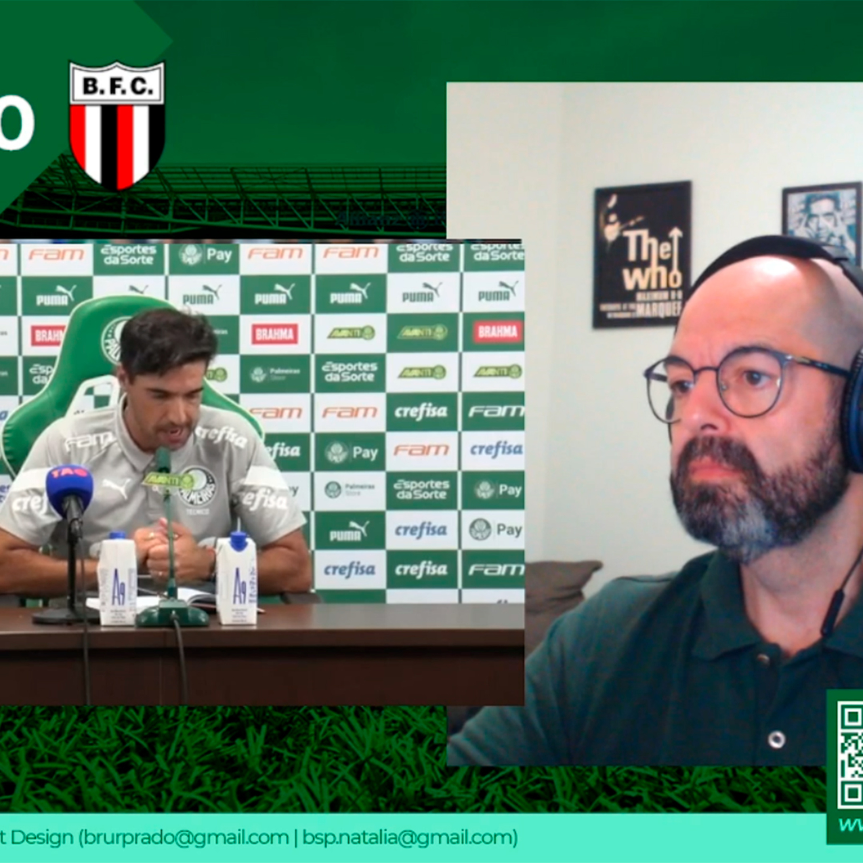 REACT - Coletiva Abel Ferreira - Palmeiras 1x0 Botafogo-SP episode artwork