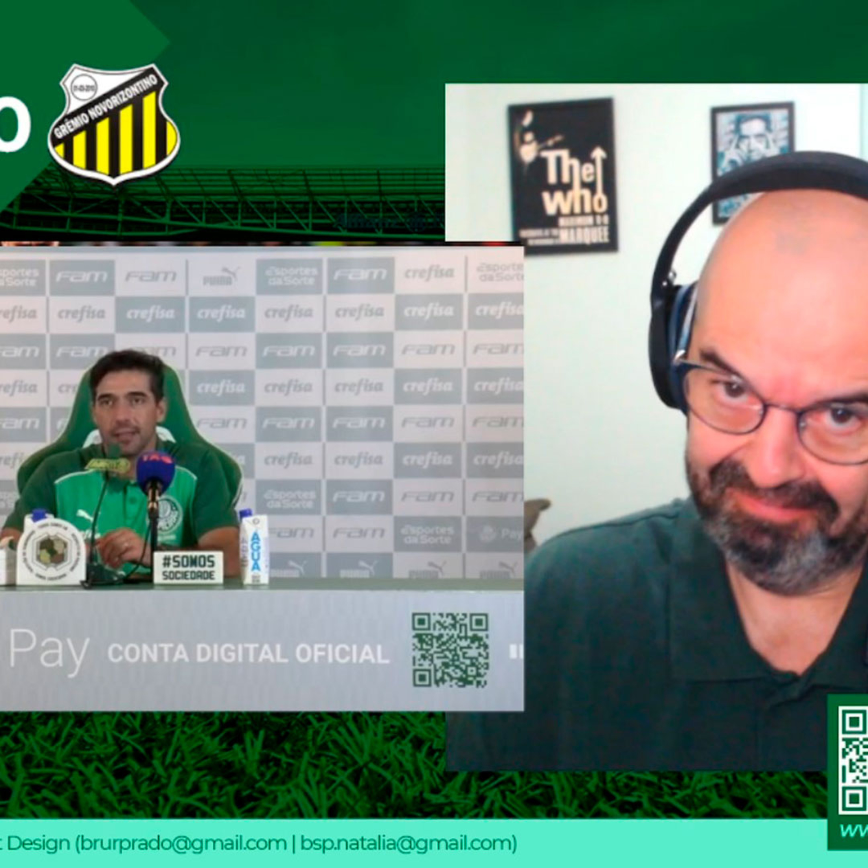 REACT - Coletiva Abel Ferreira - Palmeiras 1x0 Novorizontino episode artwork