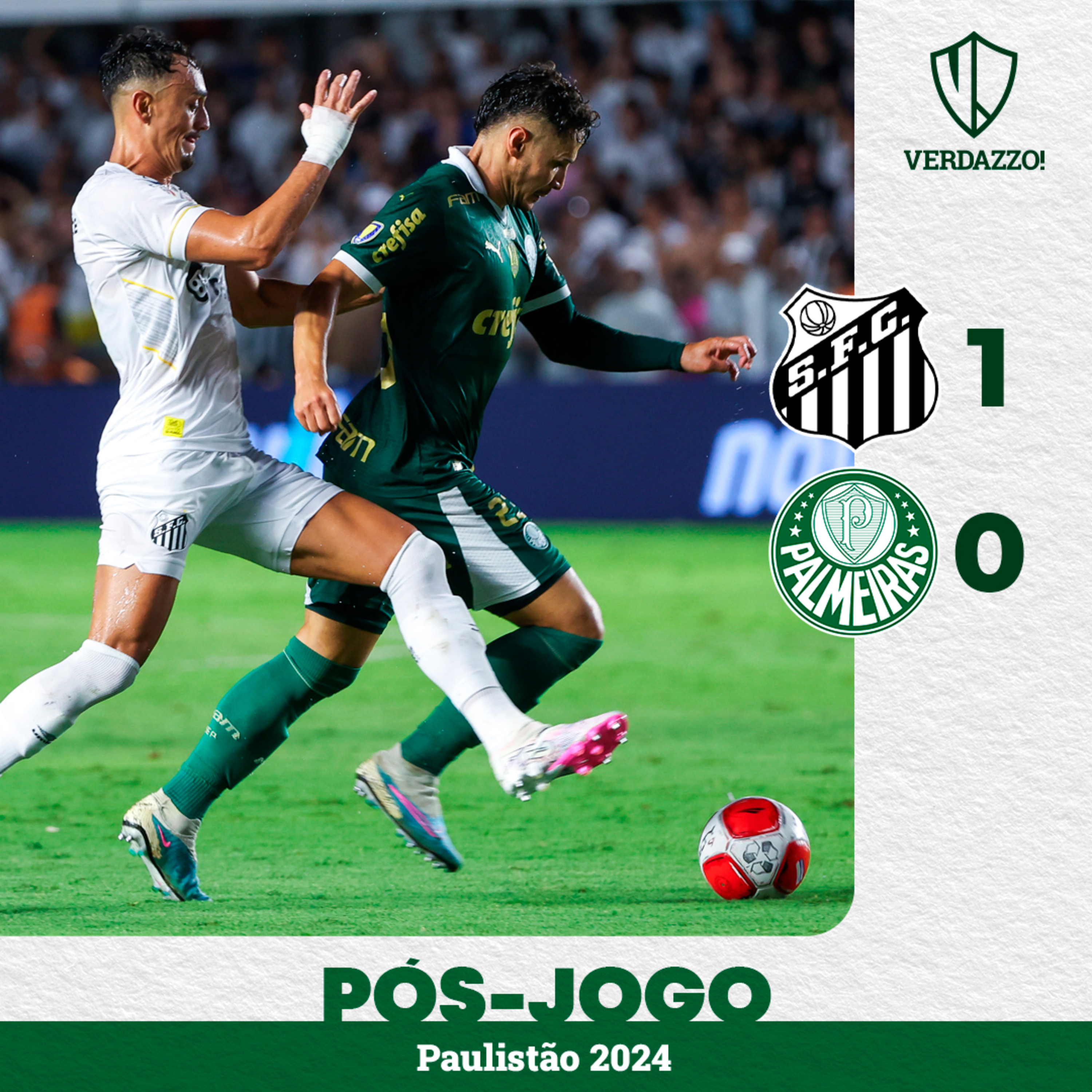 PÓS-JOGO Santos 1x0 Palmeiras episode artwork