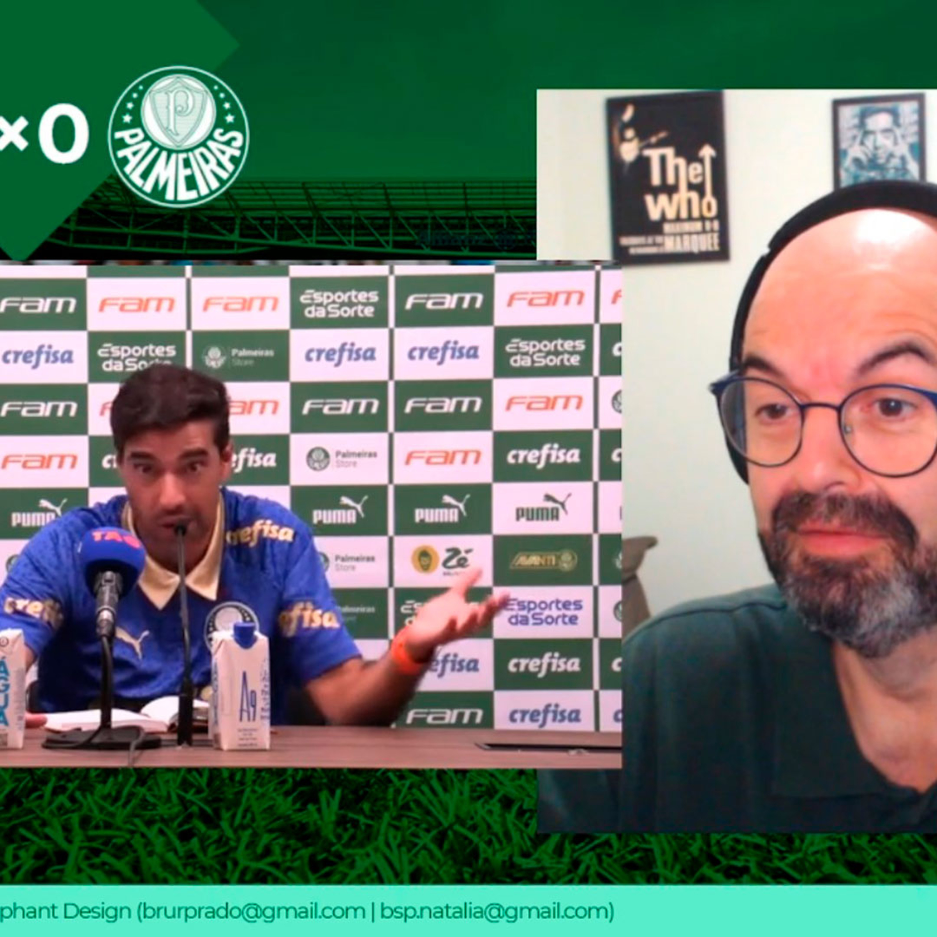 REACT - Coletiva Abel Ferreira - Santos 1x0 Palmeiras episode artwork
