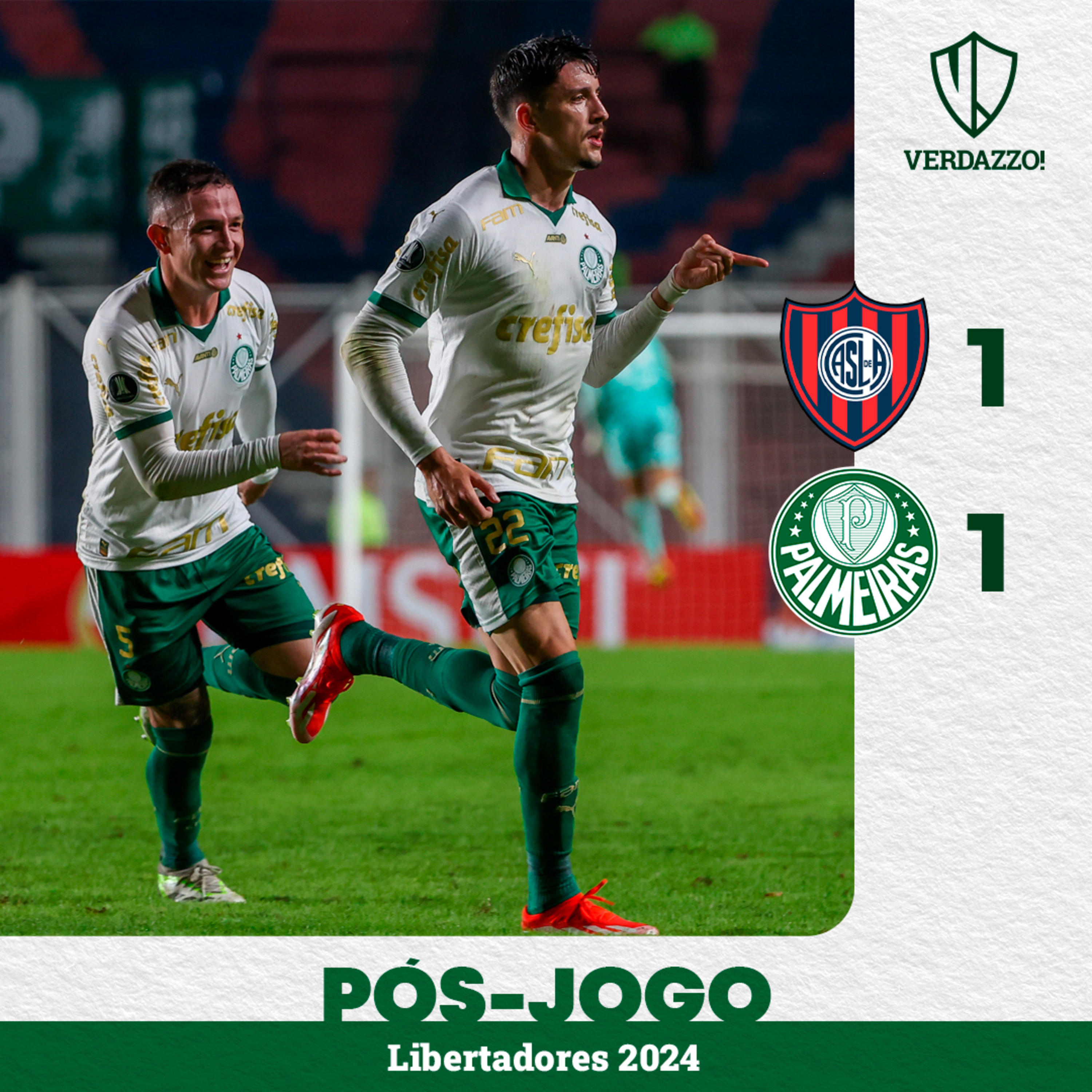 PÓS-JOGO San Lorenzo 1x1 Palmeiras episode artwork