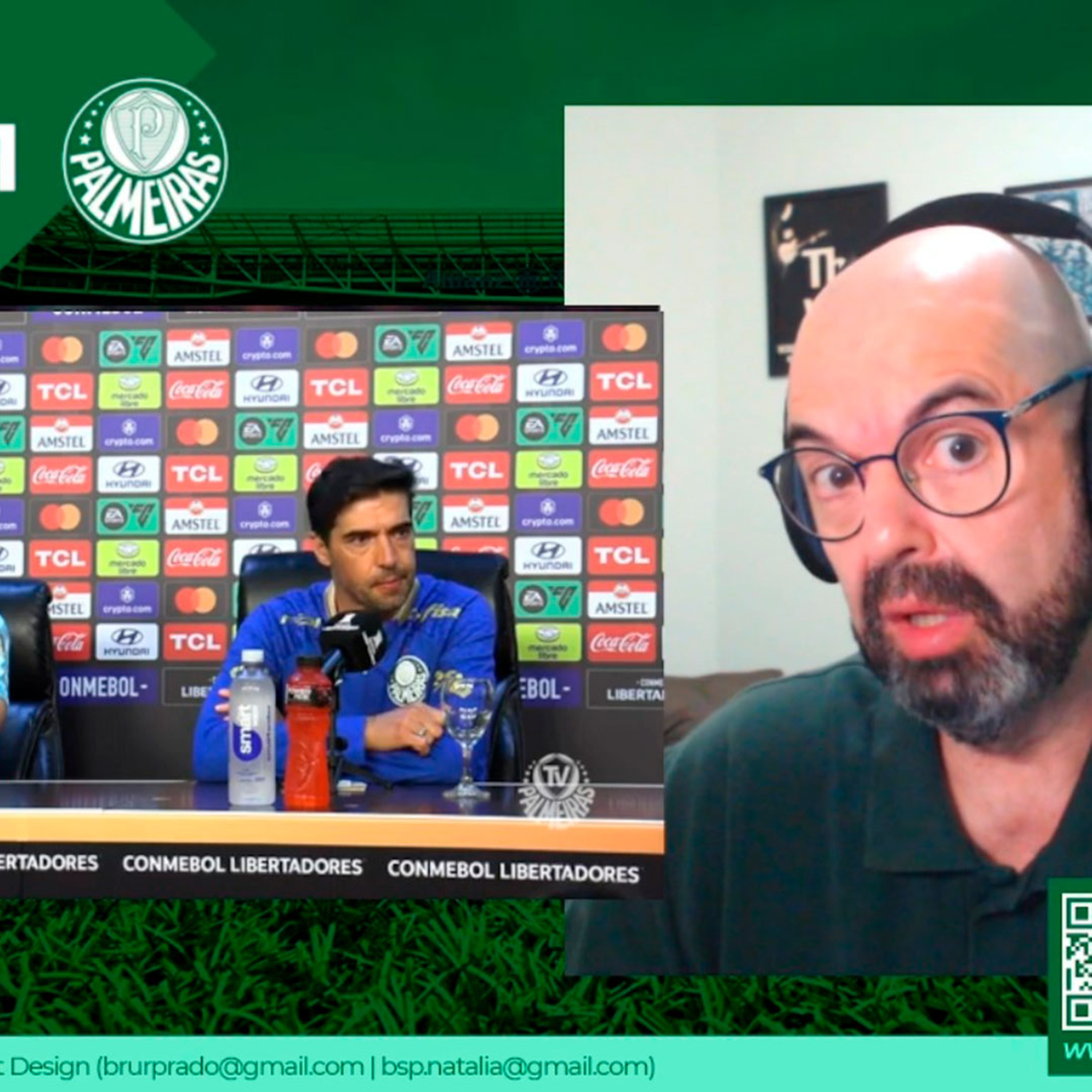 REACT - Coletiva Abel Ferreira - San Lorenzo 1x1 Palmeiras episode artwork