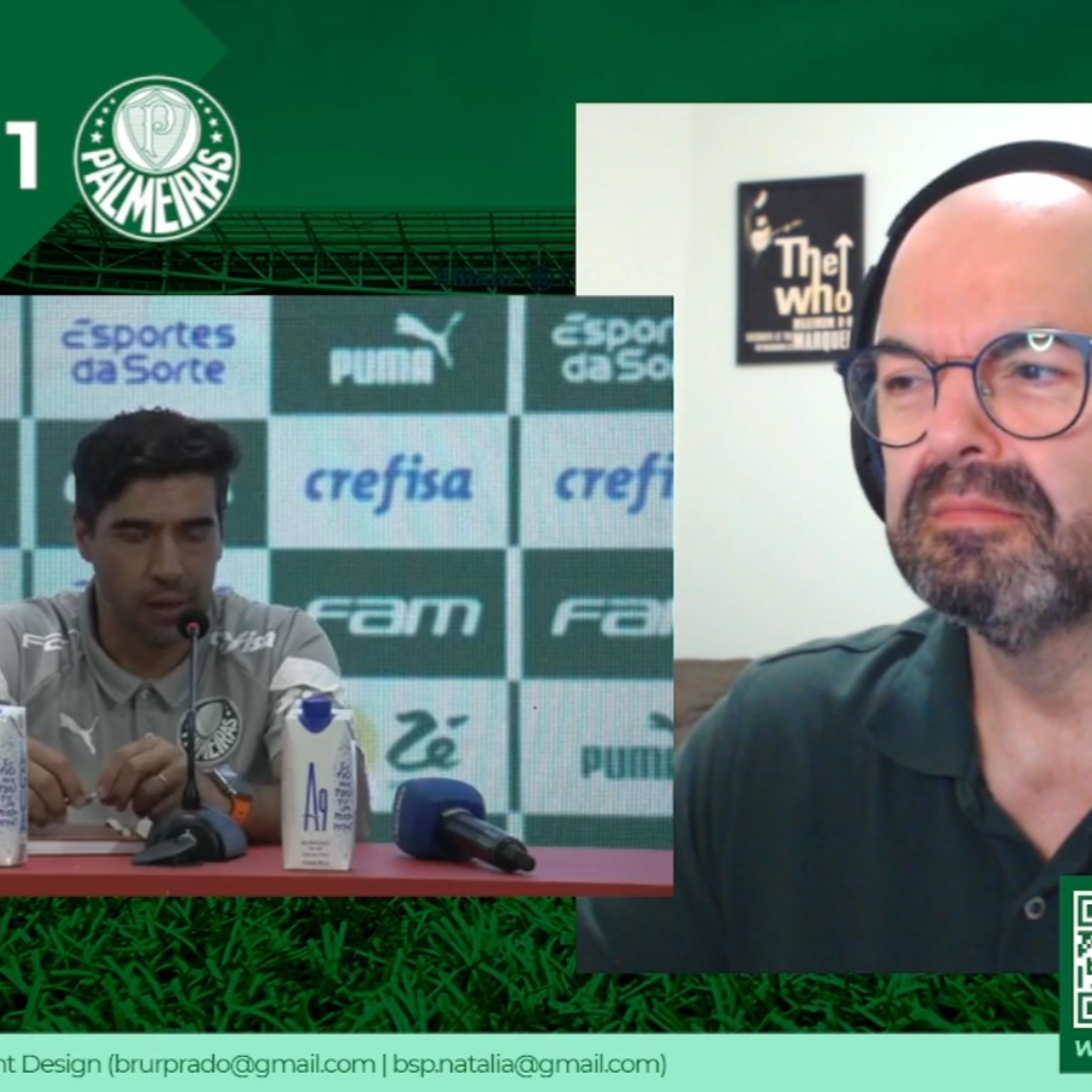 REACT - Coletiva Abel Ferreira - Vitória 0x1 Palmeiras  episode artwork
