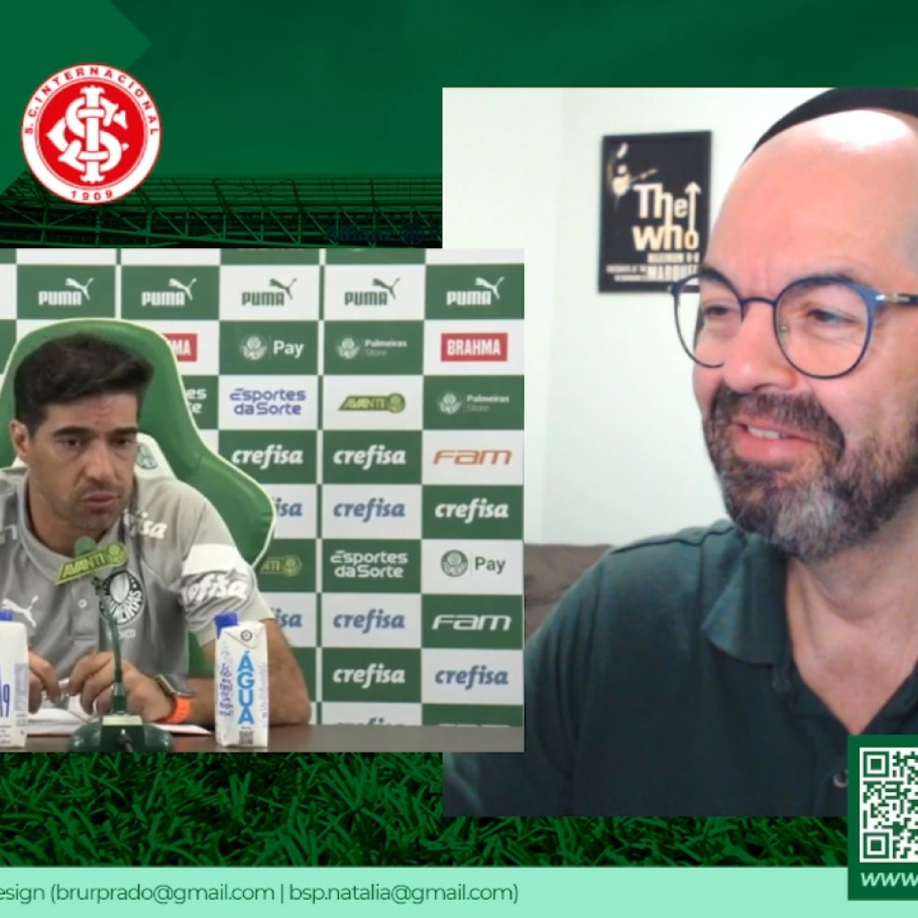 REACT - Coletiva Abel Ferreira - Palmeiras 0x1 Internacional episode artwork