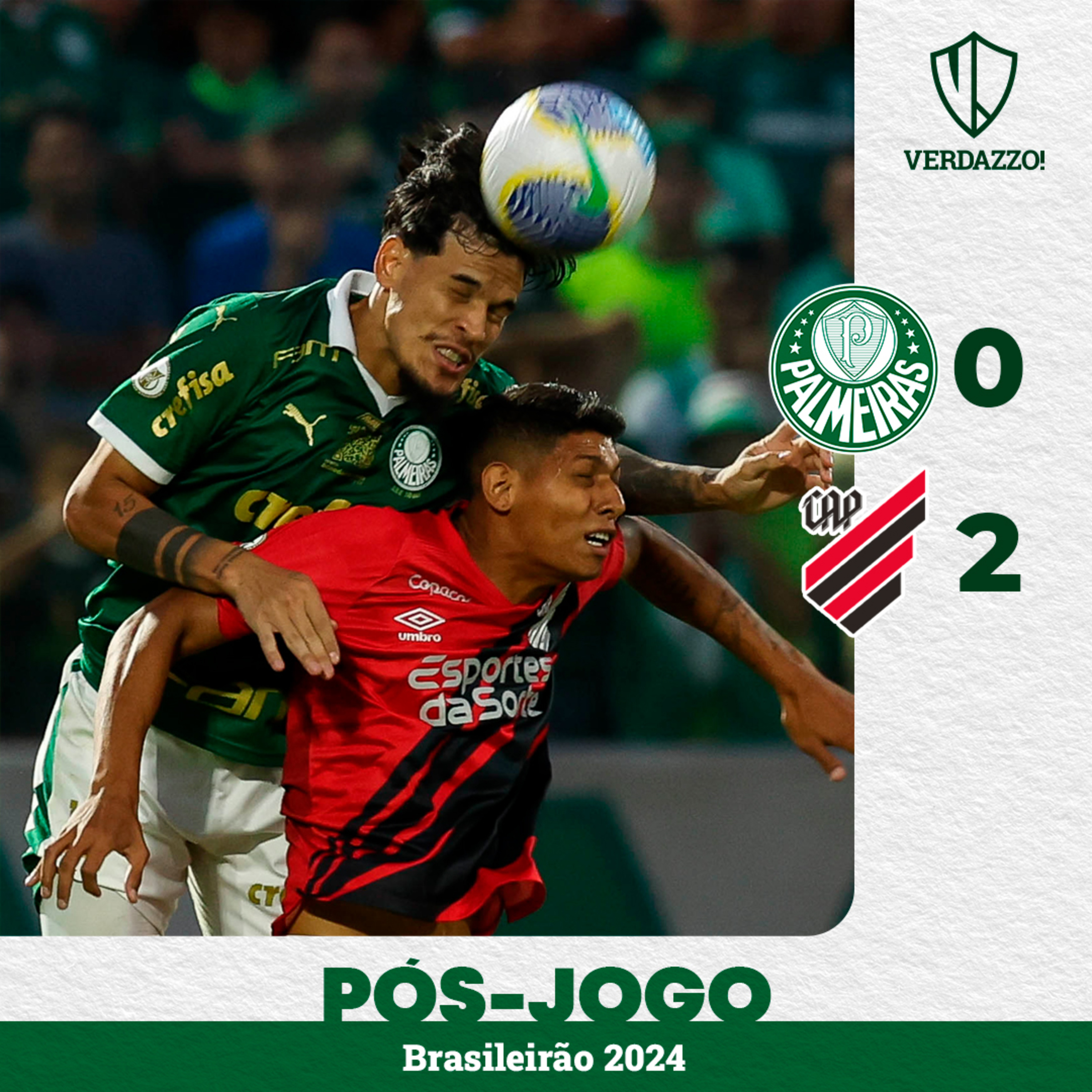 PÓS-JOGO Palmeiras 0x2 Athletico-PR episode artwork