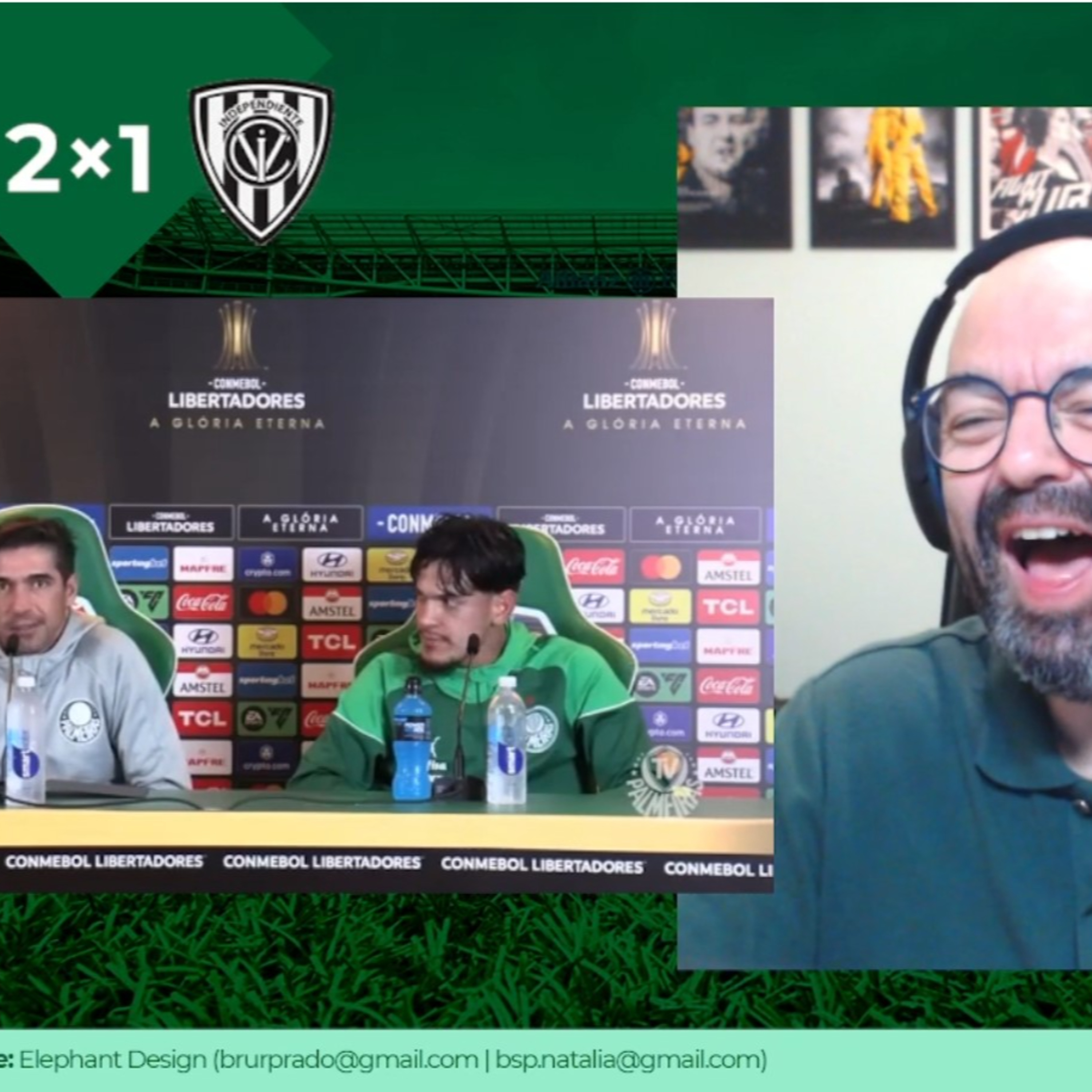 REACT - Coletiva Abel Ferreira - Palmeiras 2x1 Independiente Del Valle episode artwork