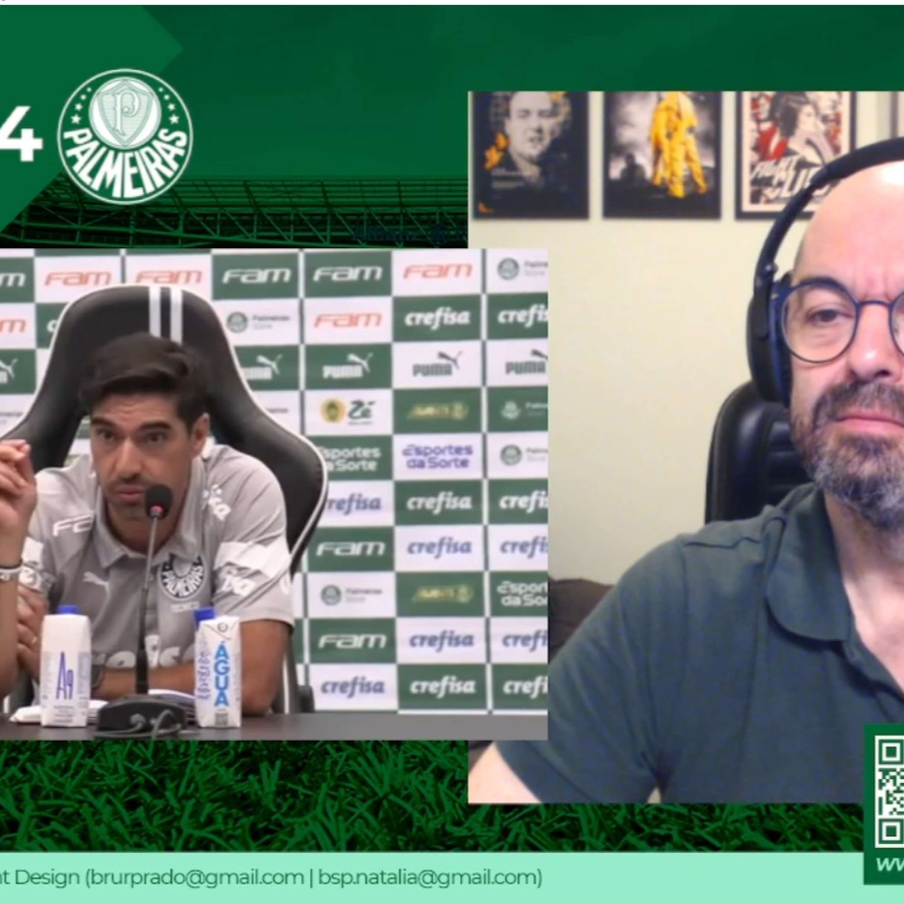 REACT - Coletiva Abel Ferreira - Atlético-MG 0x4 Palmeiras episode artwork