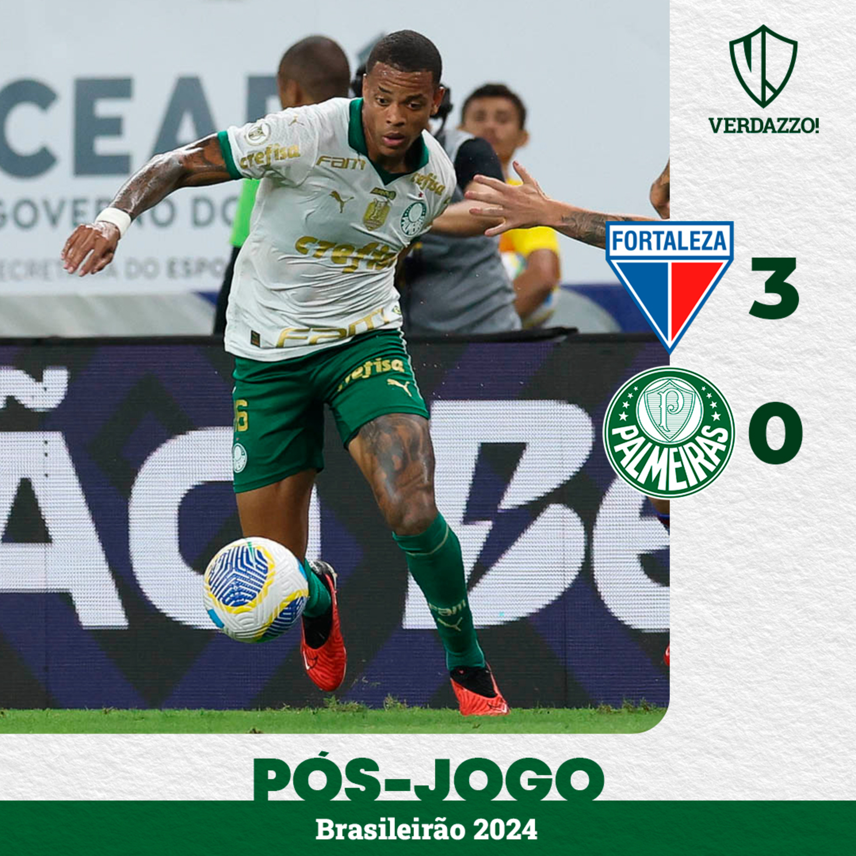 PÓS-JOGO Fortaleza 3x0 Palmeiras episode artwork