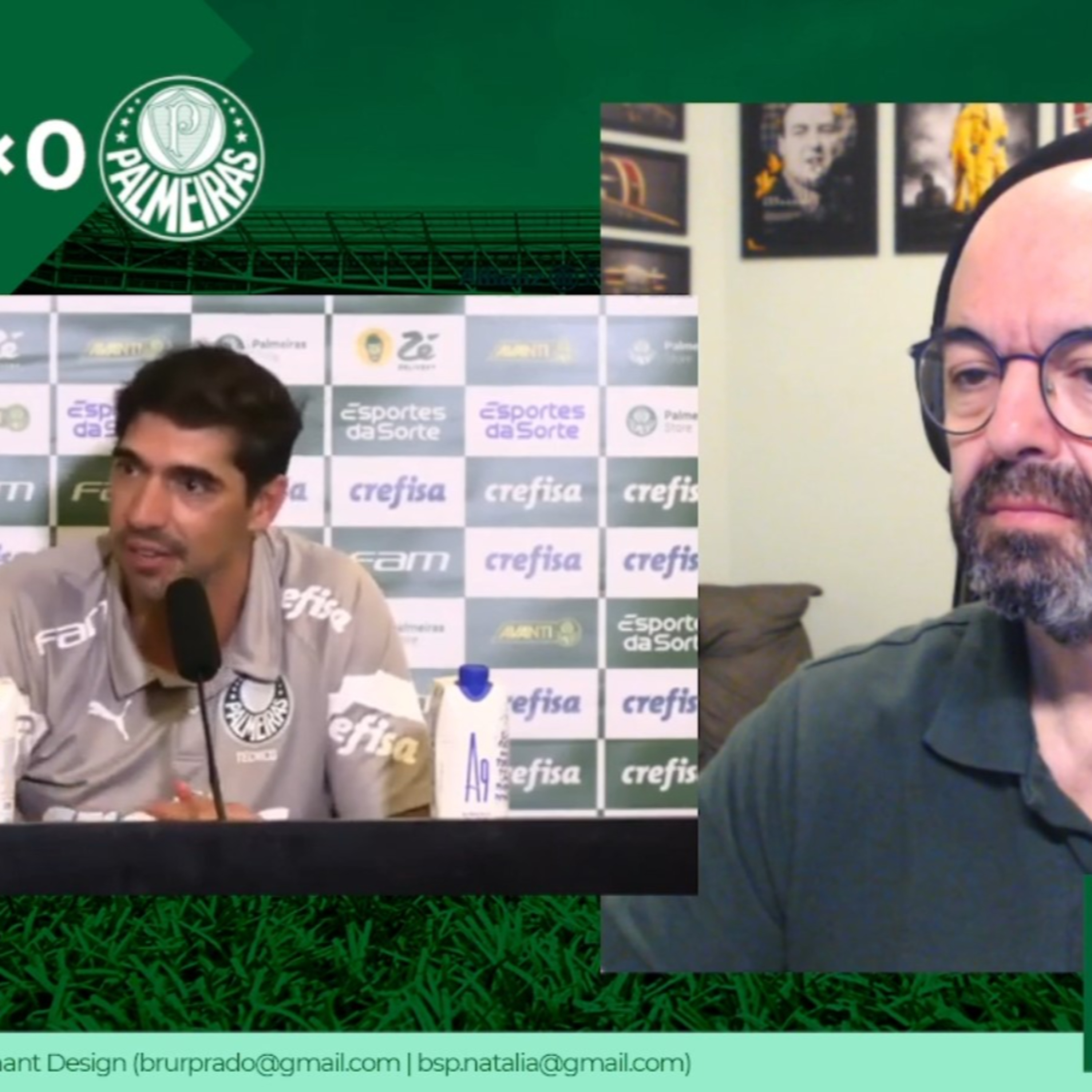 REACT - Coletiva Abel Ferreira - Fortaleza 3x0 Palmeiras episode artwork