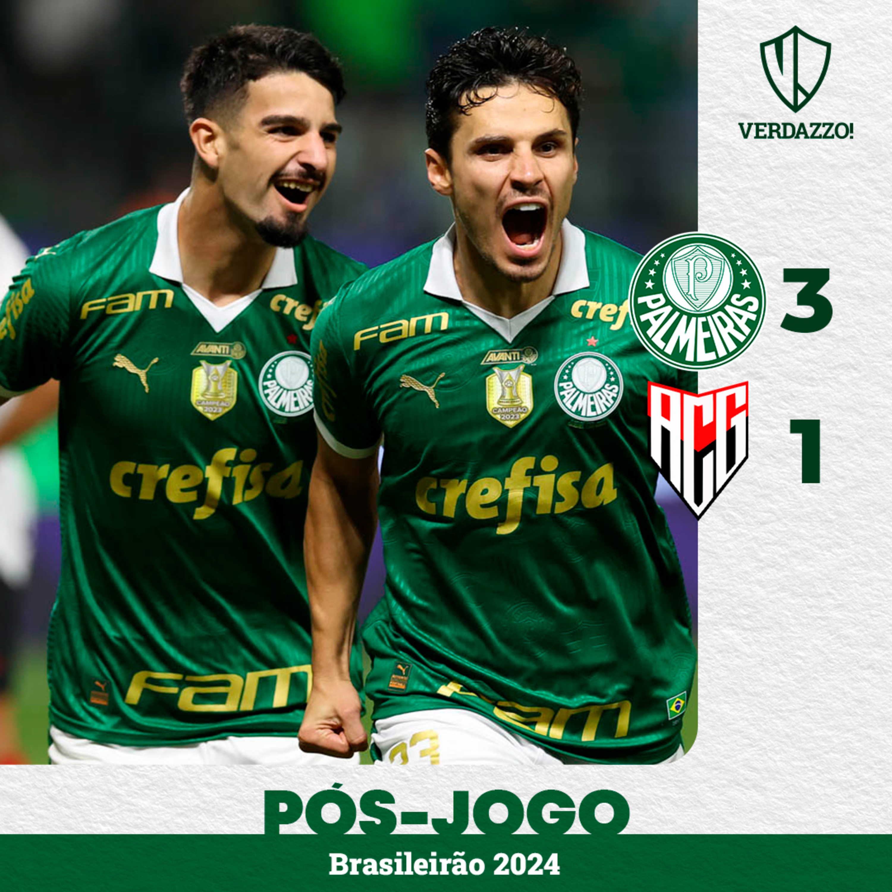 PÓS-JOGO Palmeiras 3x1 Atlético-GO episode artwork