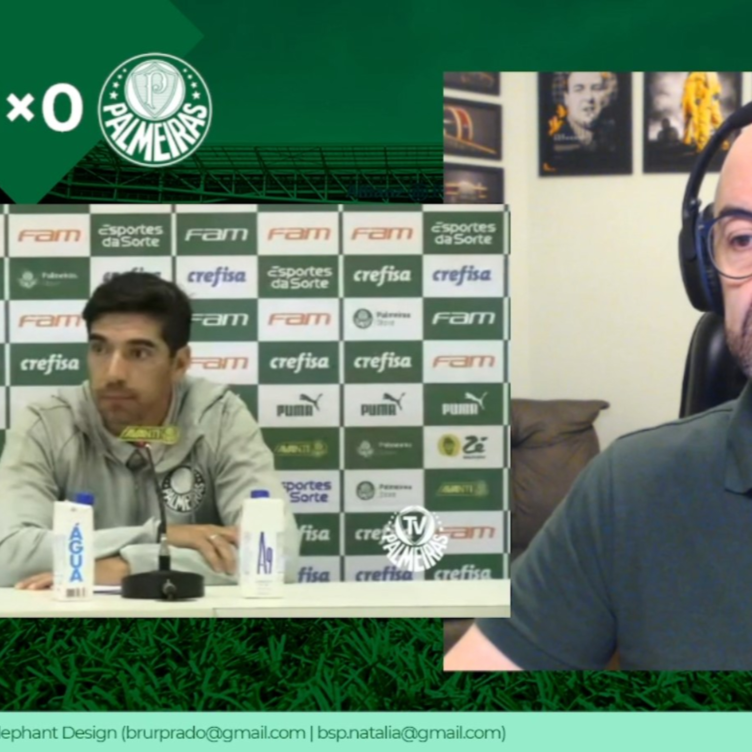 REACT - Coletiva Abel Ferreira - Botafogo 1x0 Palmeiras episode artwork