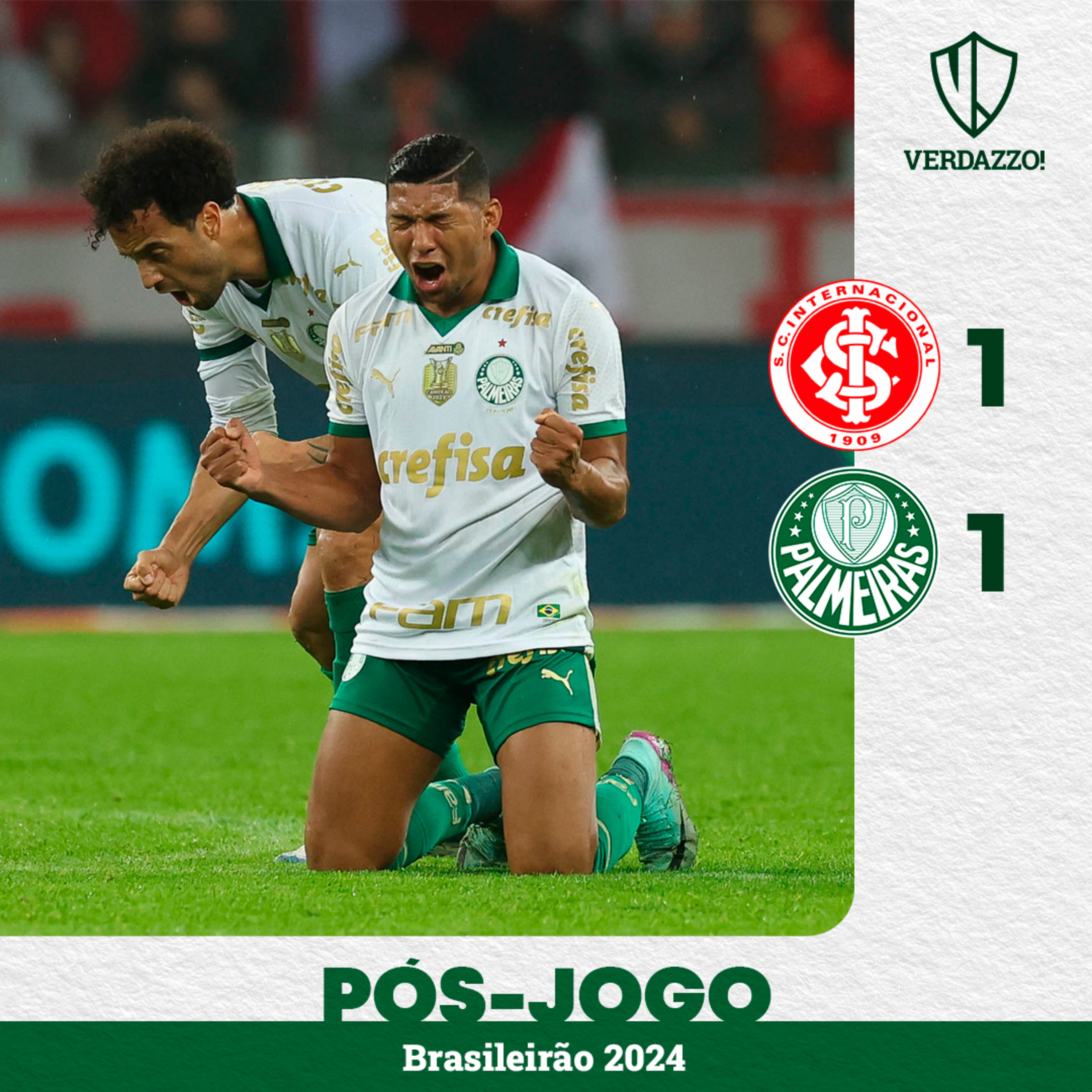 PÓS-JOGO Internacional 1x1 Palmeiras  episode artwork
