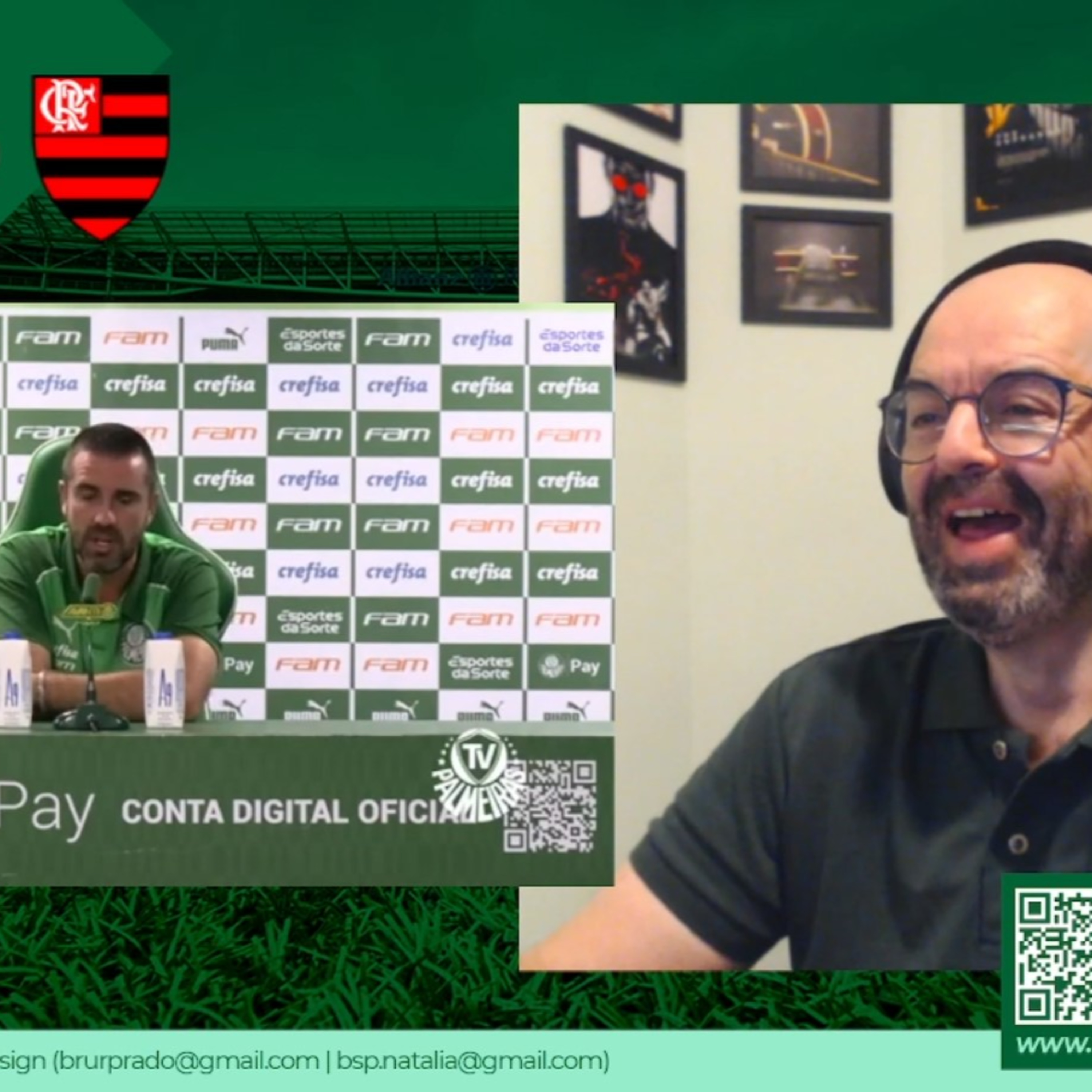 REACT - Coletiva João Martins - Palmeiras 1x0 Flamengo episode artwork