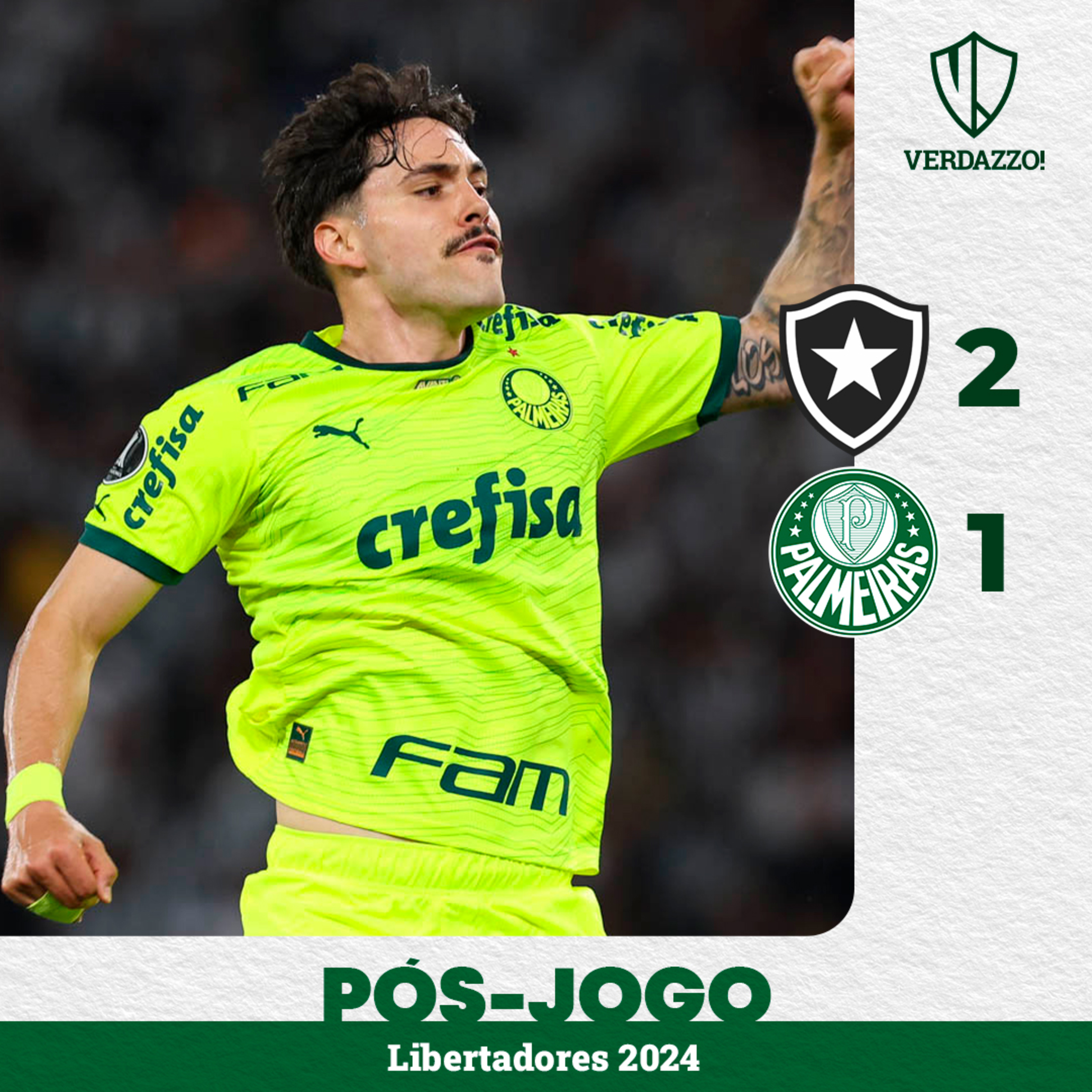 PÓS-JOGO Botafogo 2x1 Palmeiras  episode artwork