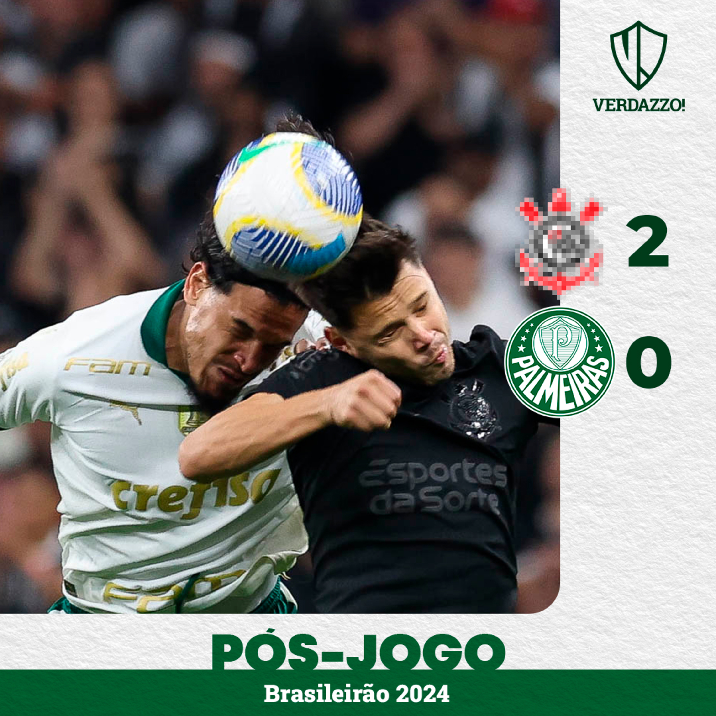 PÓS-JOGO Corinthians 2x0 Palmeiras episode artwork