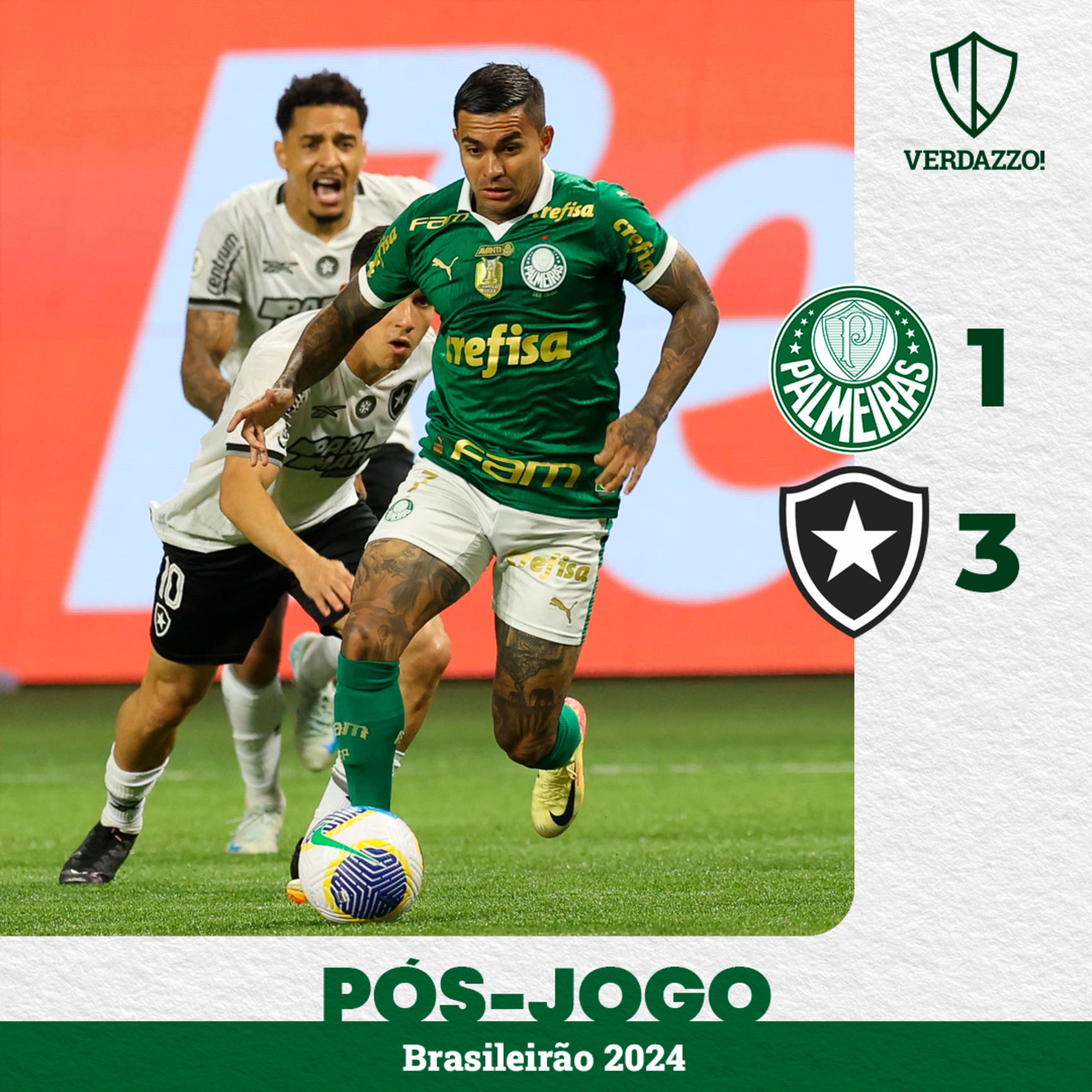 PÓS-JOGO Palmeiras 1x3 Botafogo do Rio episode artwork