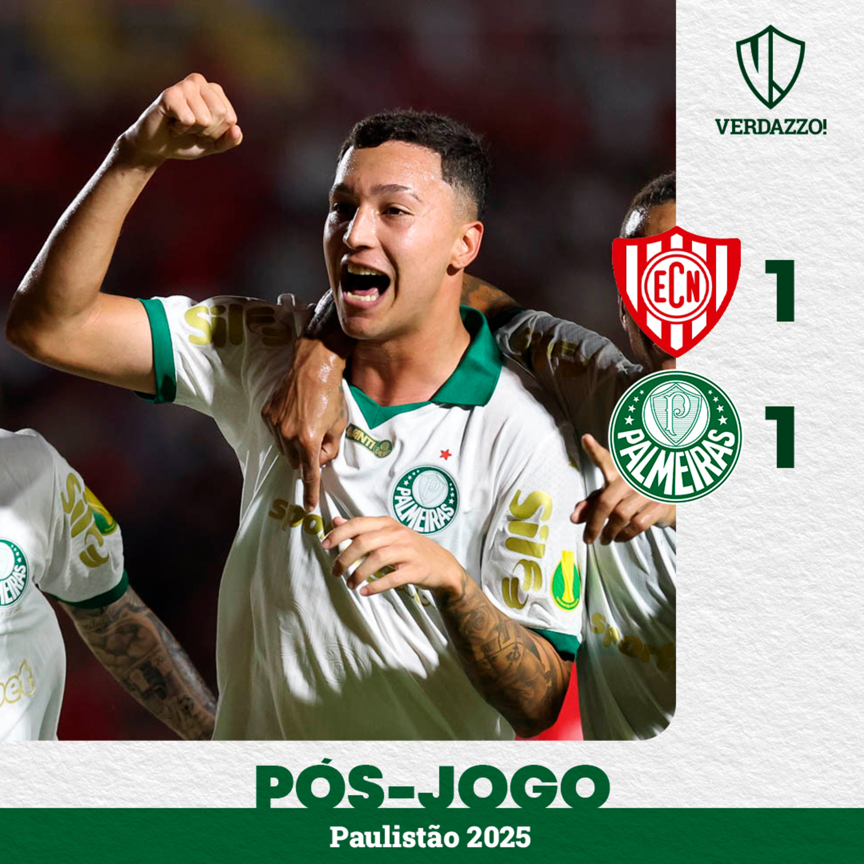 PÓS-JOGO Noroeste 1x1 Palmeiras  episode artwork