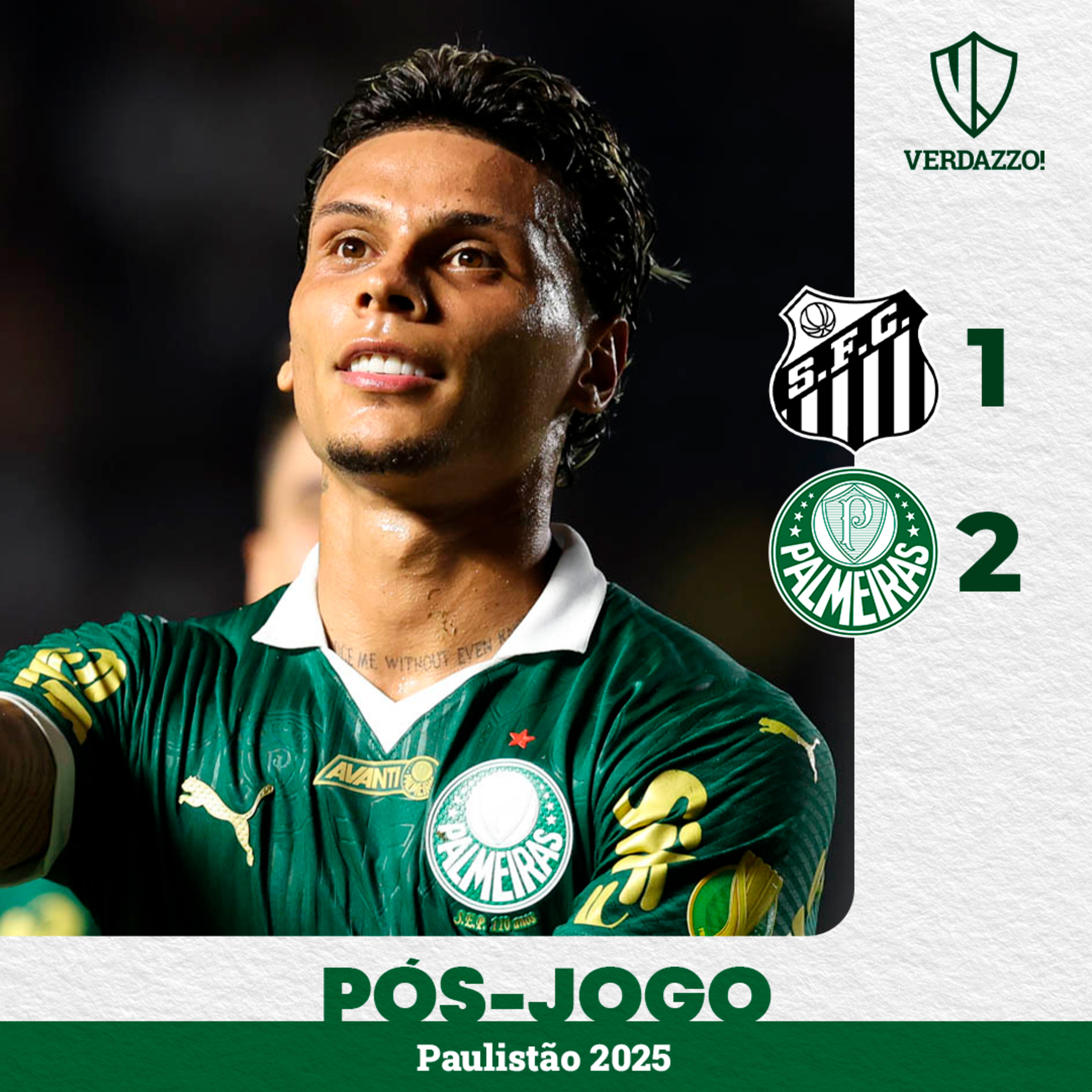 PÓS-JOGO Santos 1x2 Palmeiras episode artwork