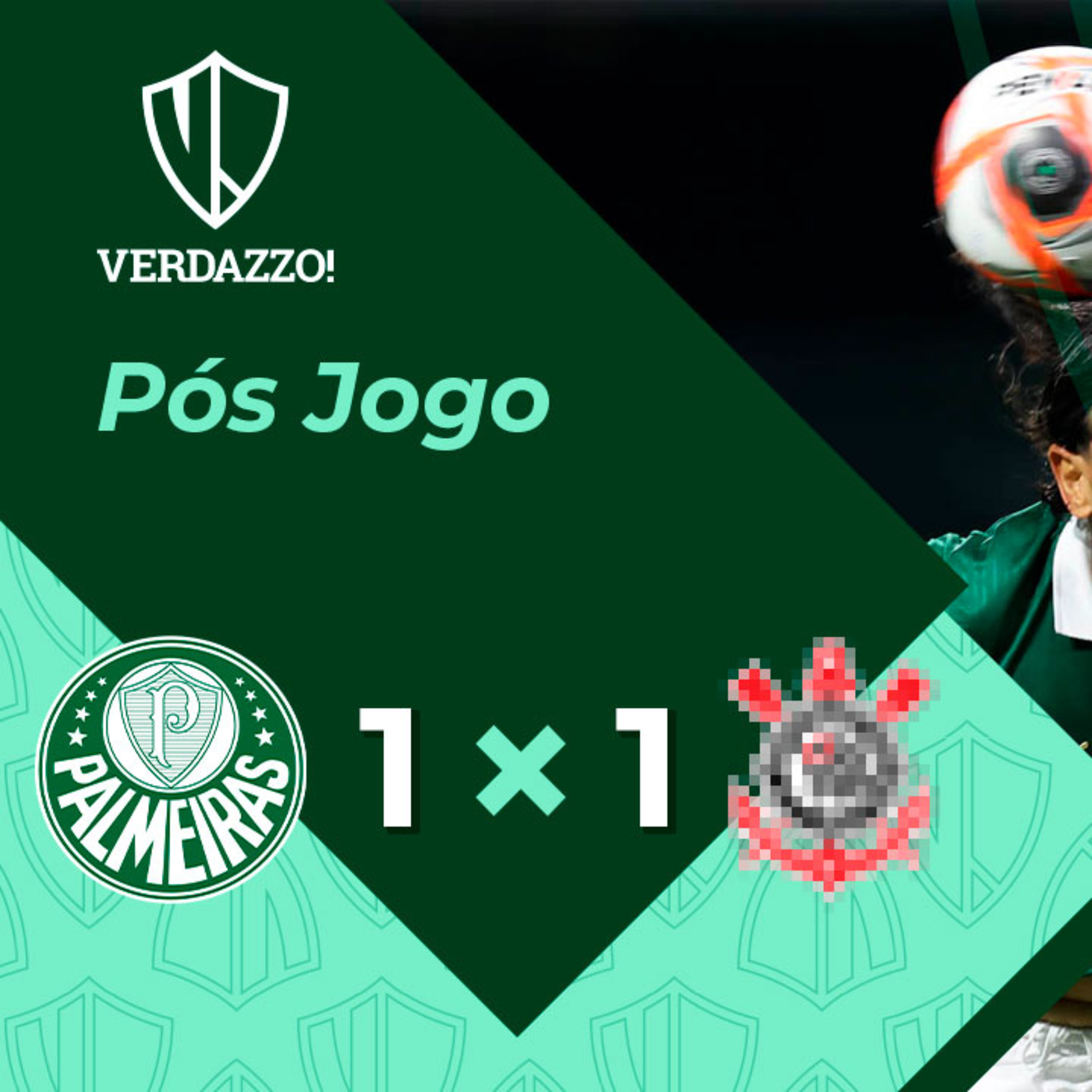 PÓS-JOGO Palmeiras 1x1 Corinthians episode artwork
