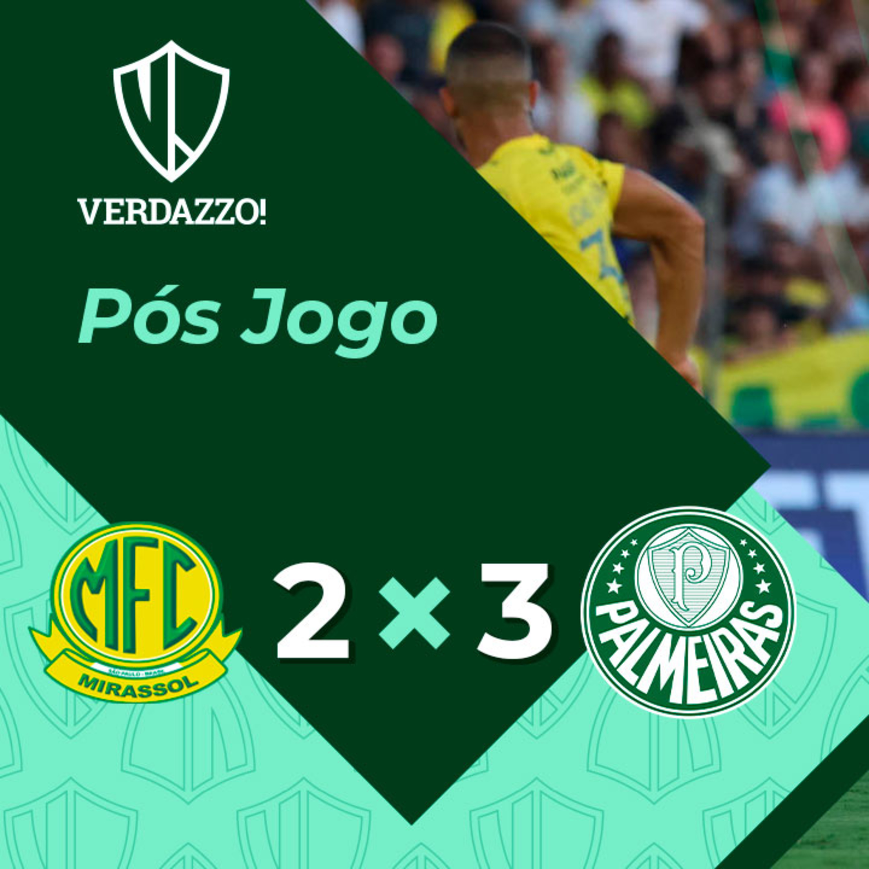 PÓS-JOGO Mirassol 2x3 Palmeiras episode artwork
