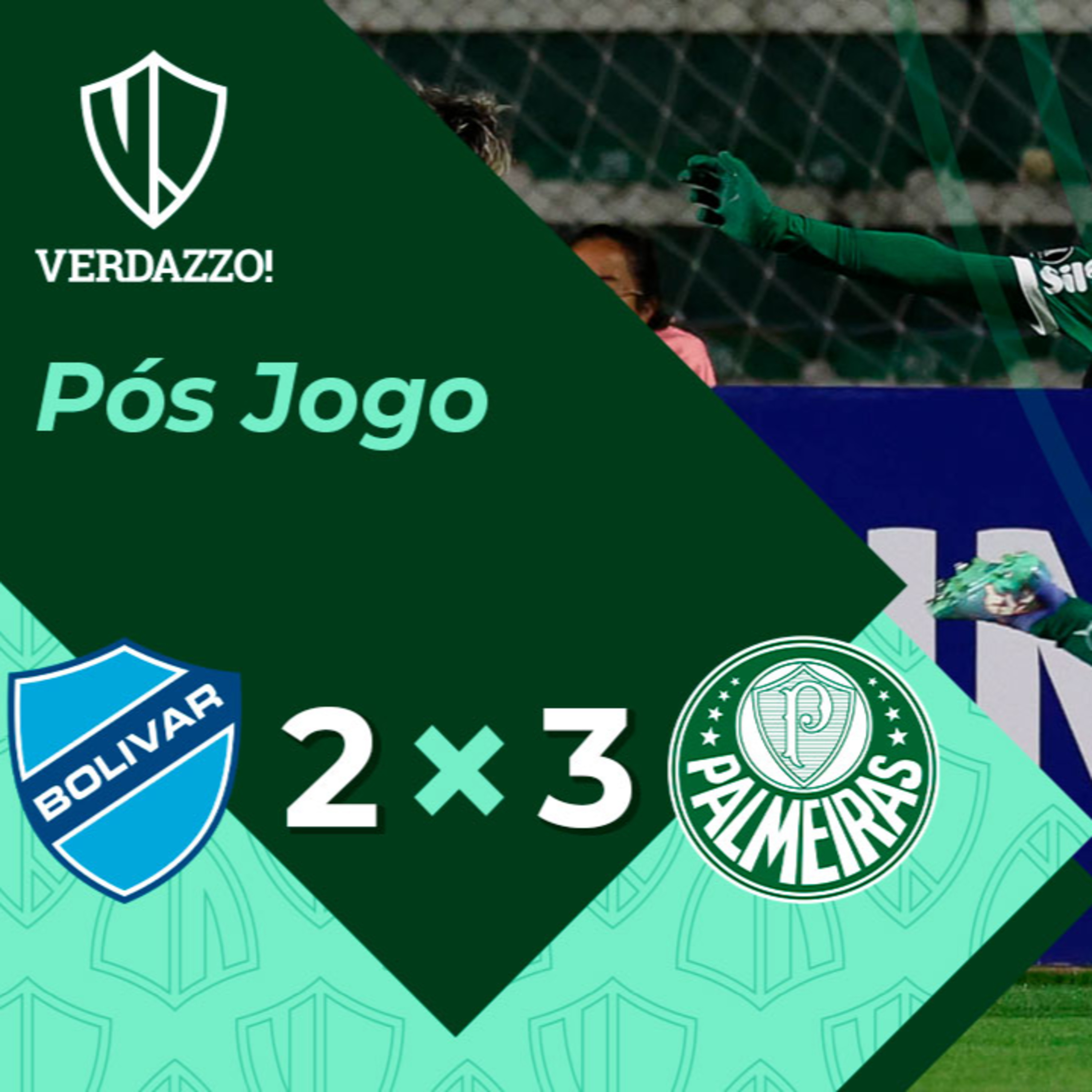 PÓS-JOGO Bolívar 2x3 Palmeiras episode artwork