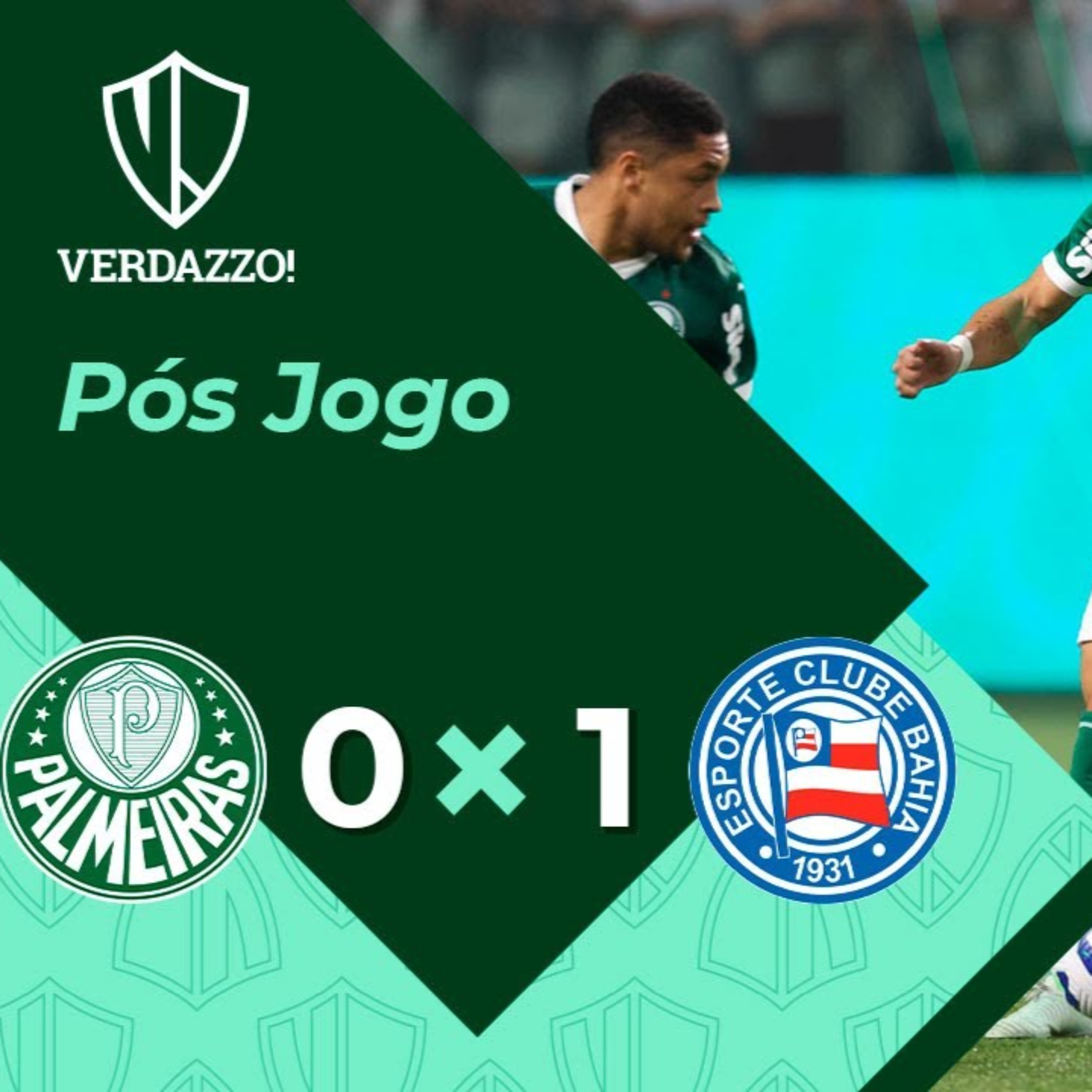 PÓS-JOGO Palmeiras 0x1 Bahia episode artwork