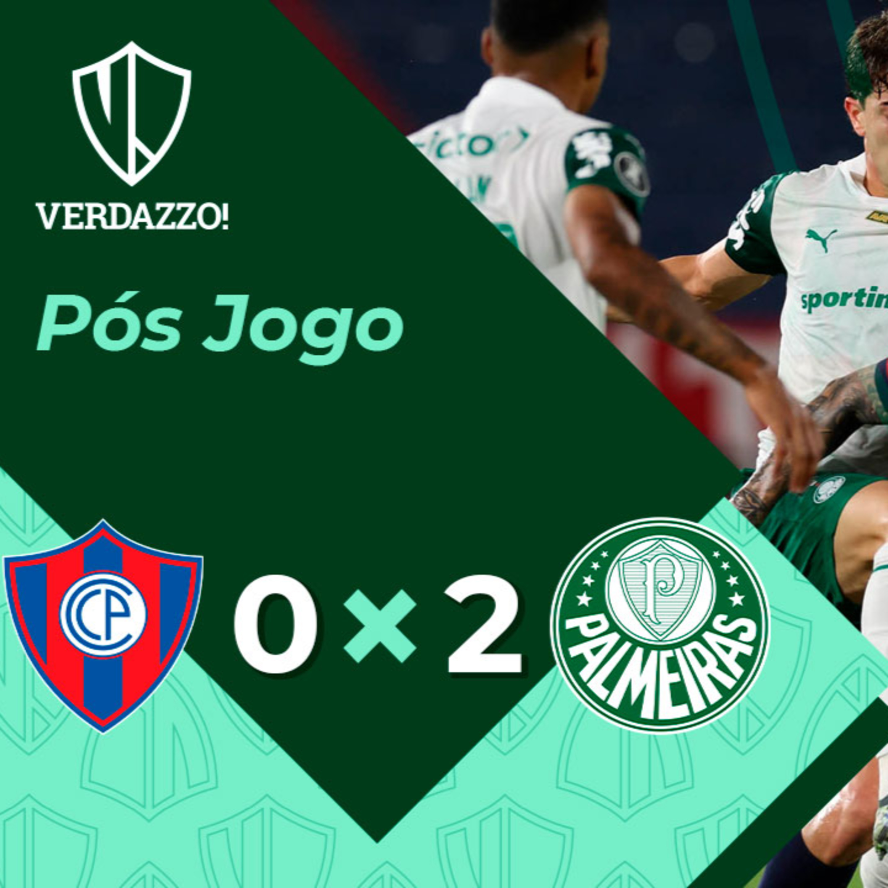 PÓS-JOGO Cerro Porteño 0x2 Palmeiras episode artwork