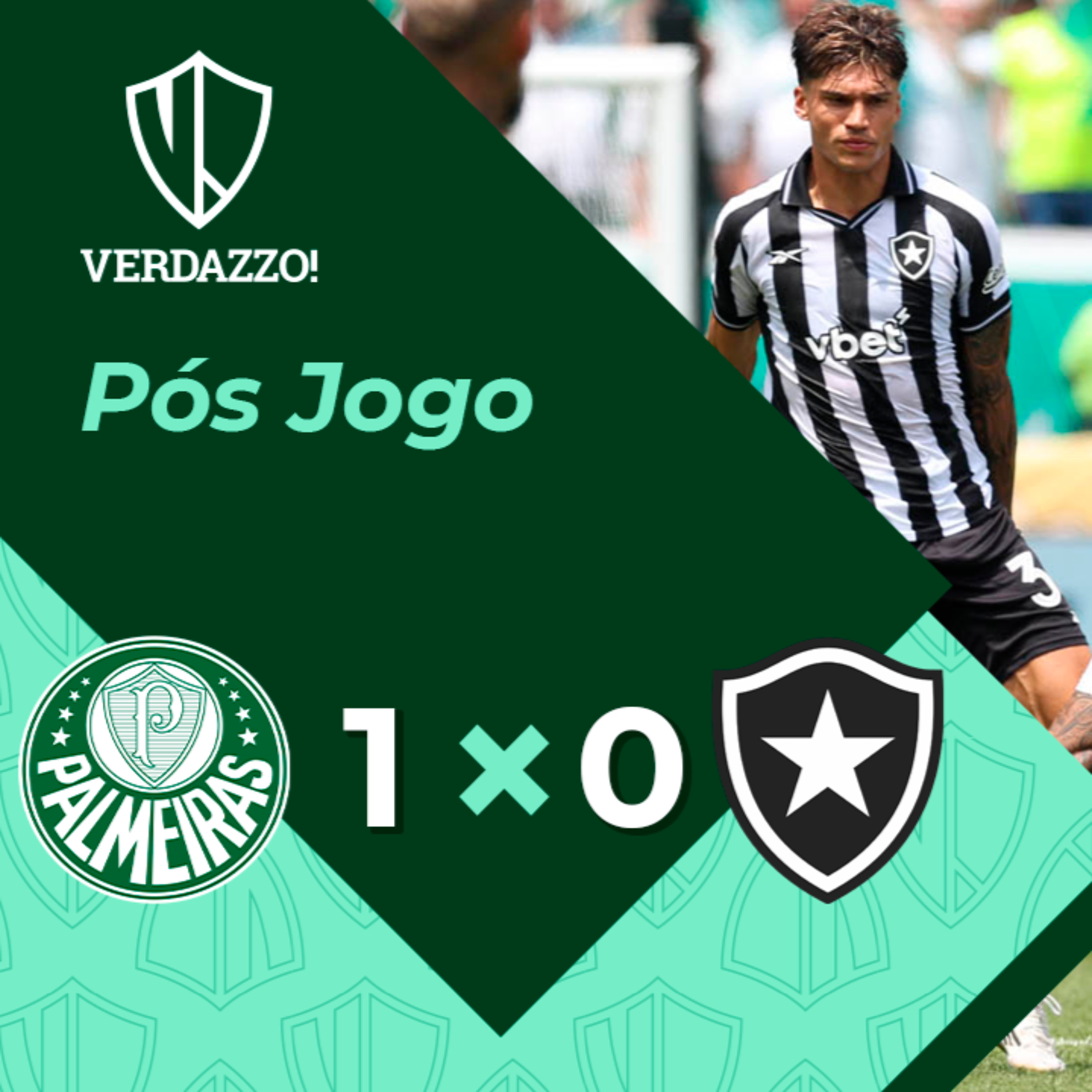 PÓS-JOGO Palmeiras 1x0 Botafogo do Rio episode artwork