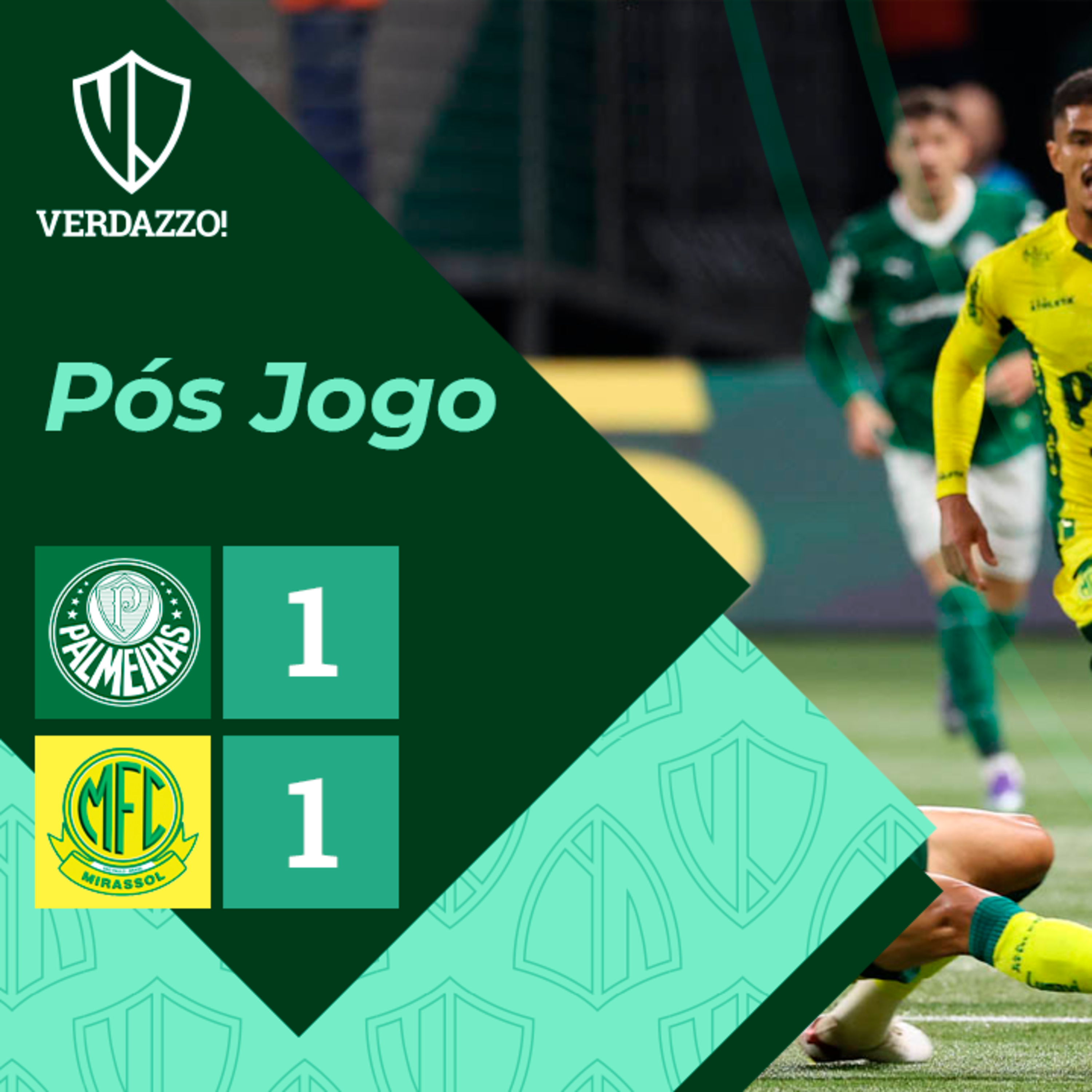 PÓS-JOGO Palmeiras 1x1 Mirassol episode artwork