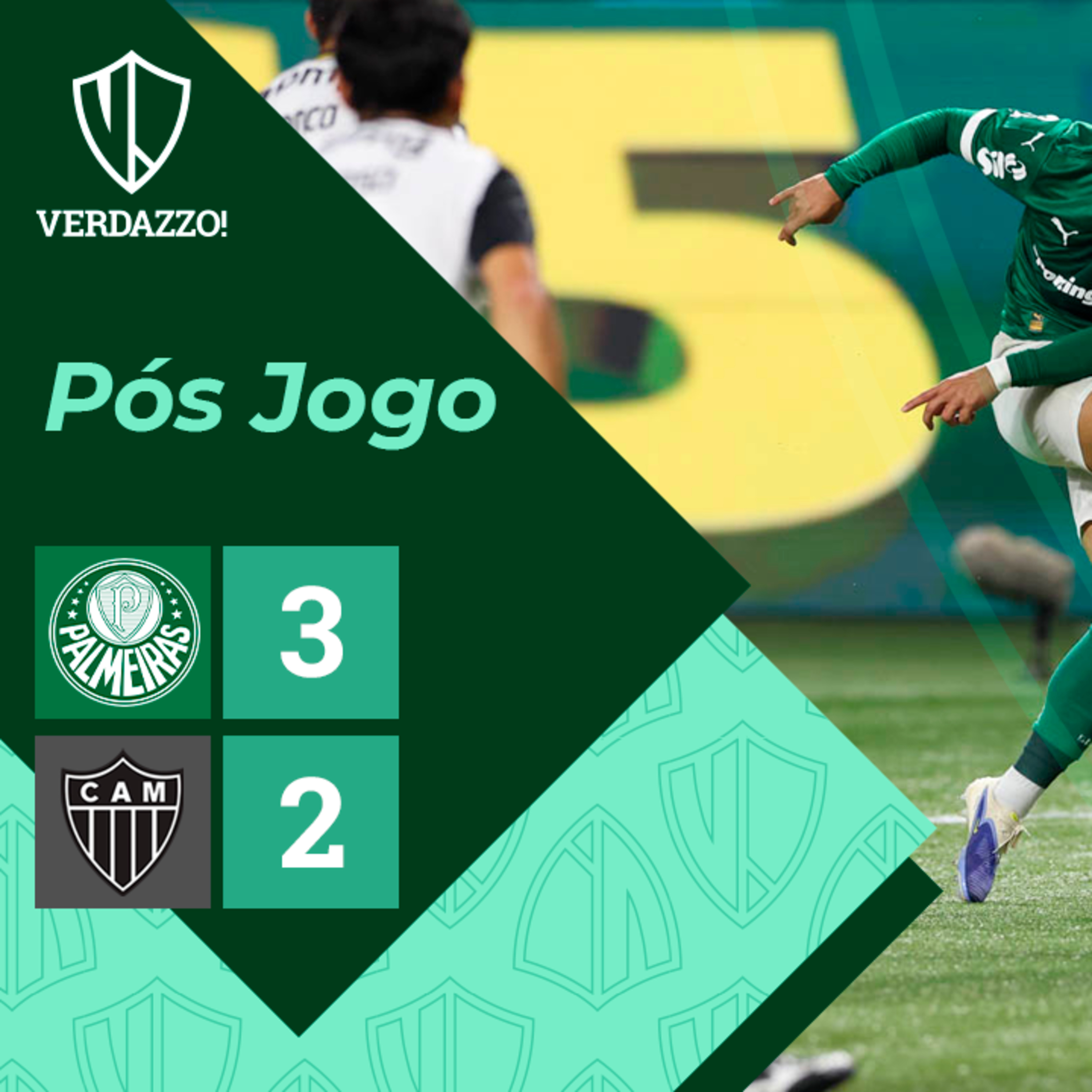 PÓS-JOGO Palmeiras 3x2 Atlético-MG episode artwork