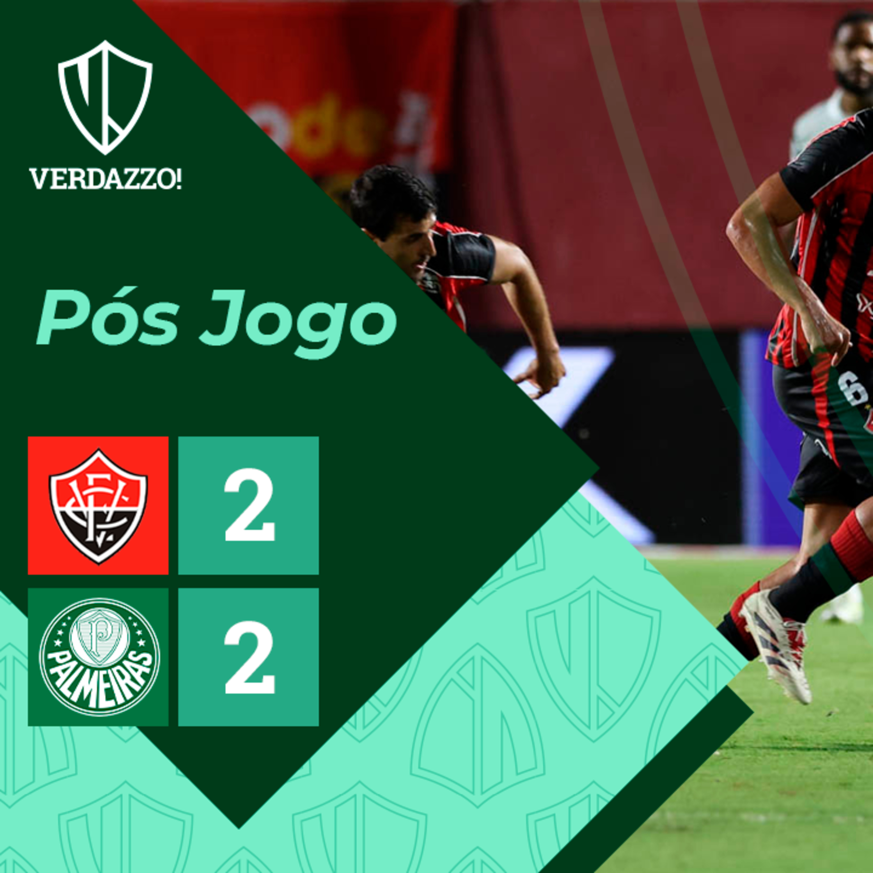 PÓS JOGO Vitória 2x2 Palmeiras episode artwork