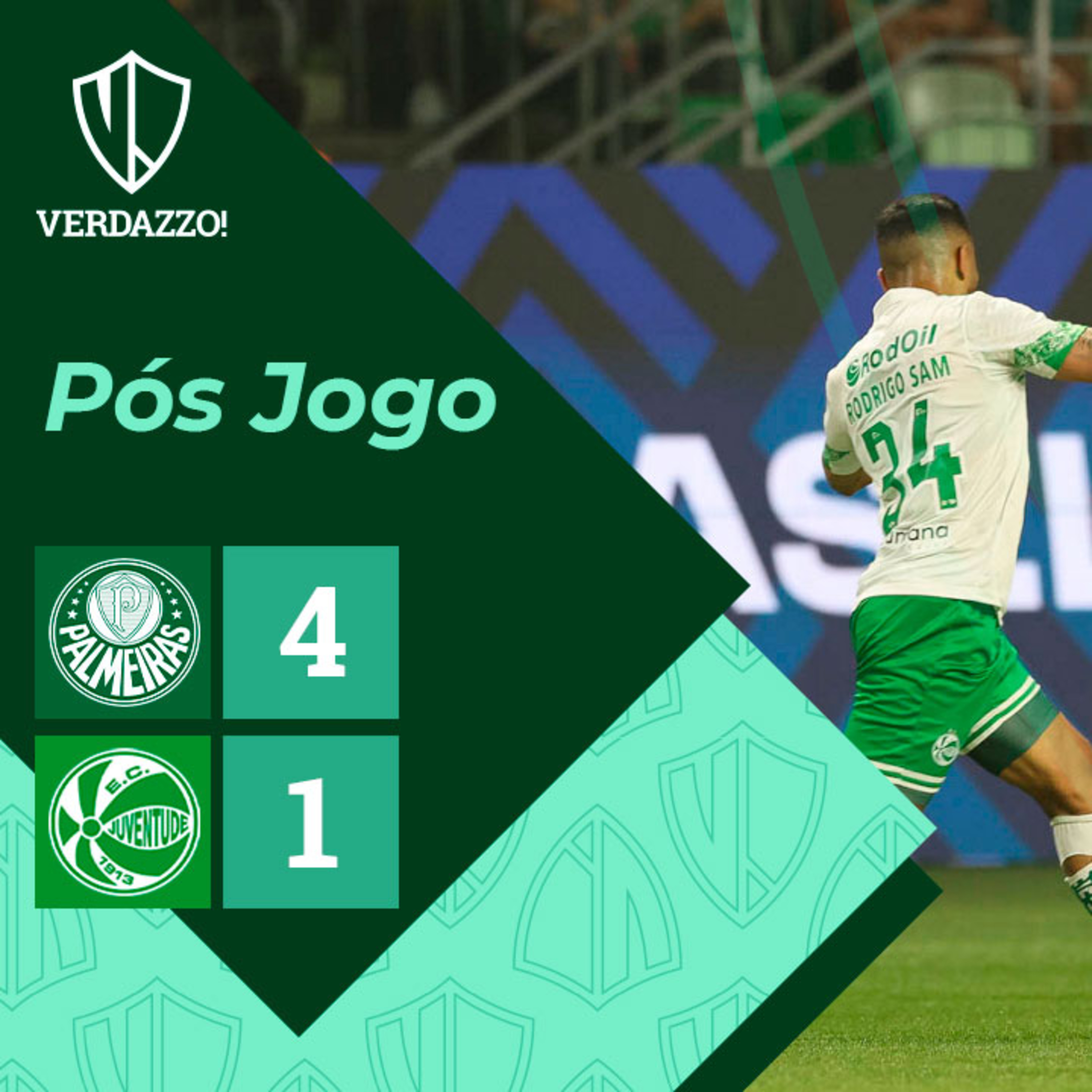 PÓS JOGO Palmeiras 4x1 Juventude episode artwork