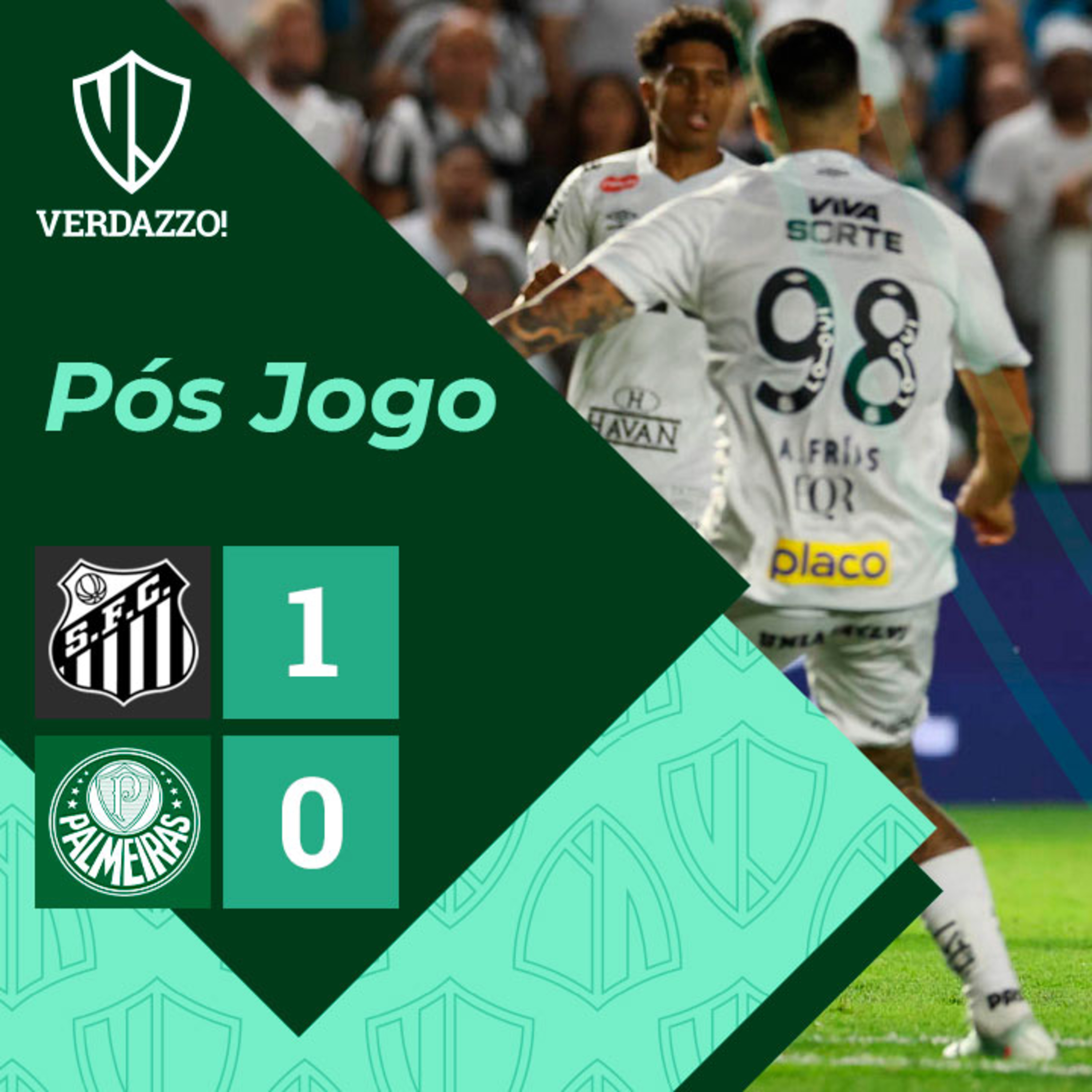 PÓS-JOGO Santos 1x0 Palmeiras episode artwork