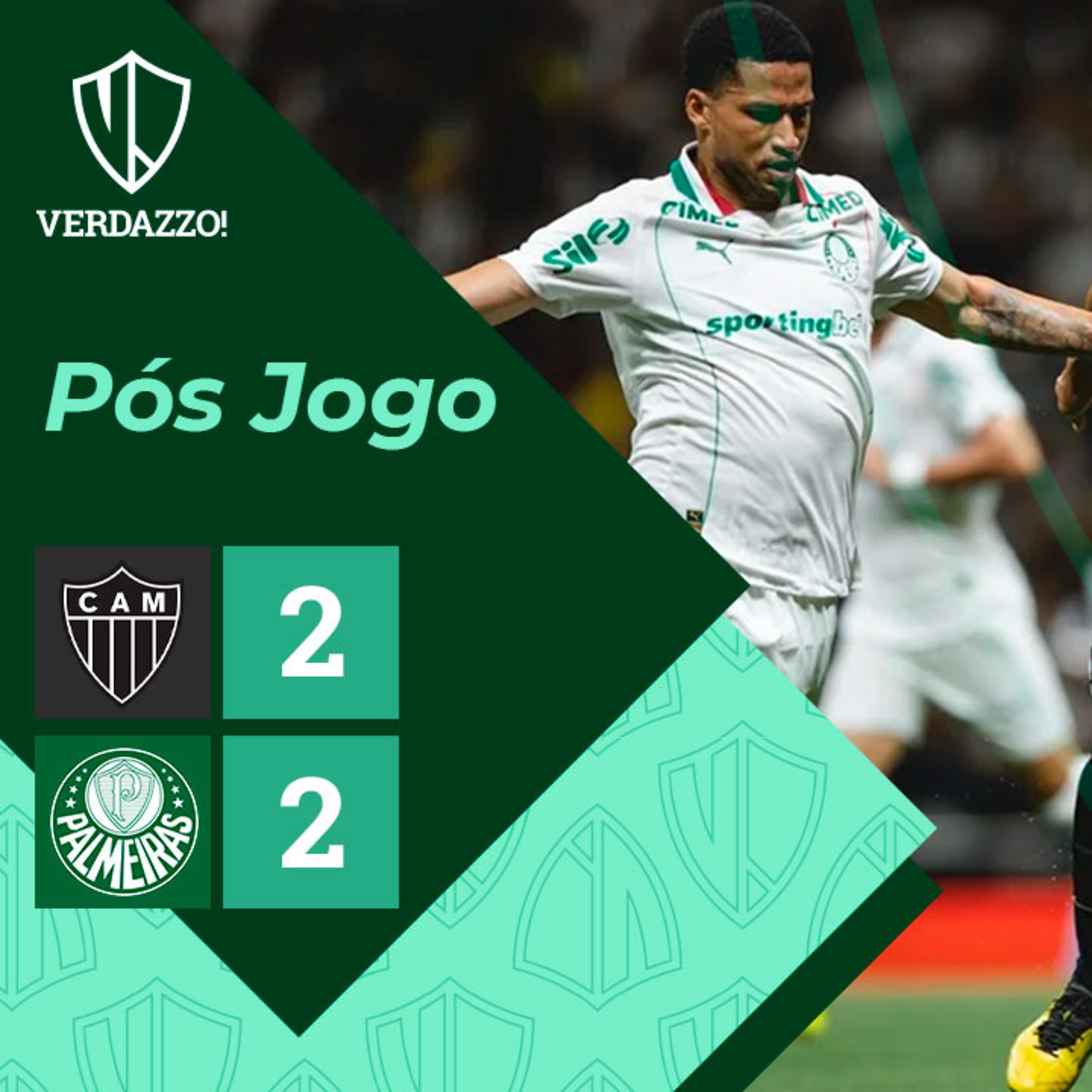 PÓS-JOGO Atlético-MG 2x2 Palmeiras episode artwork
