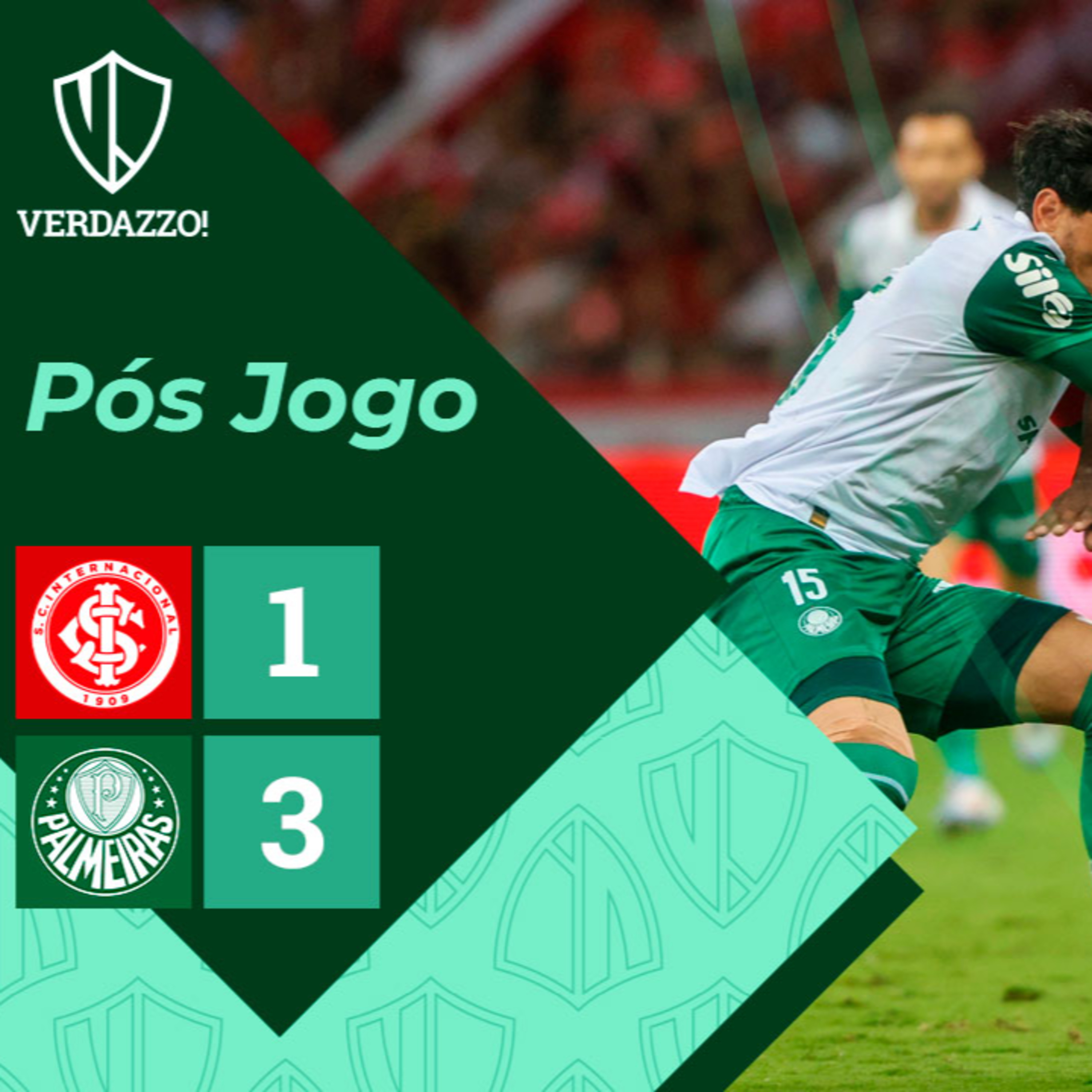 PÓS-JOGO Internacional 1x3 Palmeiras episode artwork