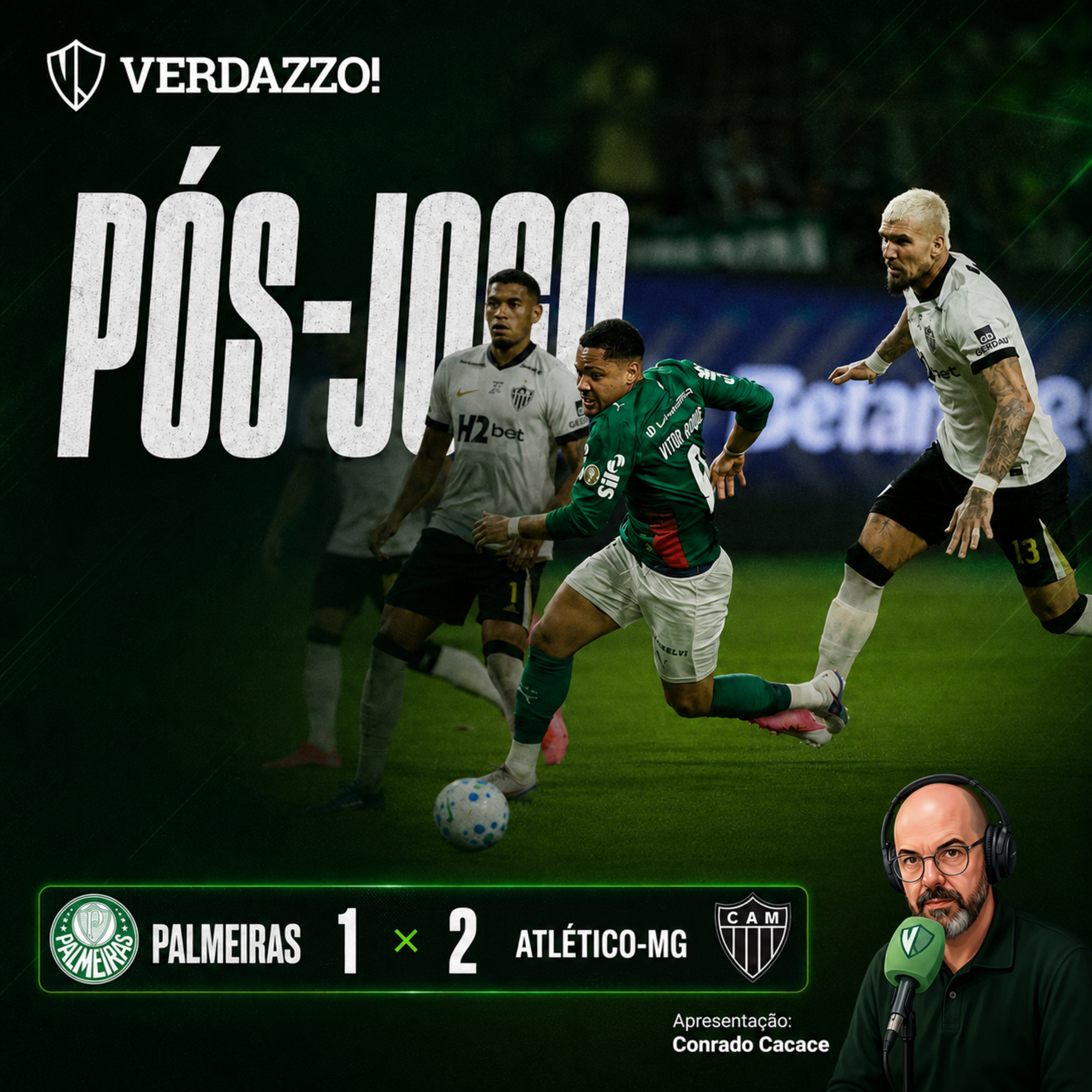 PÓS-JOGO Palmeiras 1x2 Atlético-MG episode artwork
