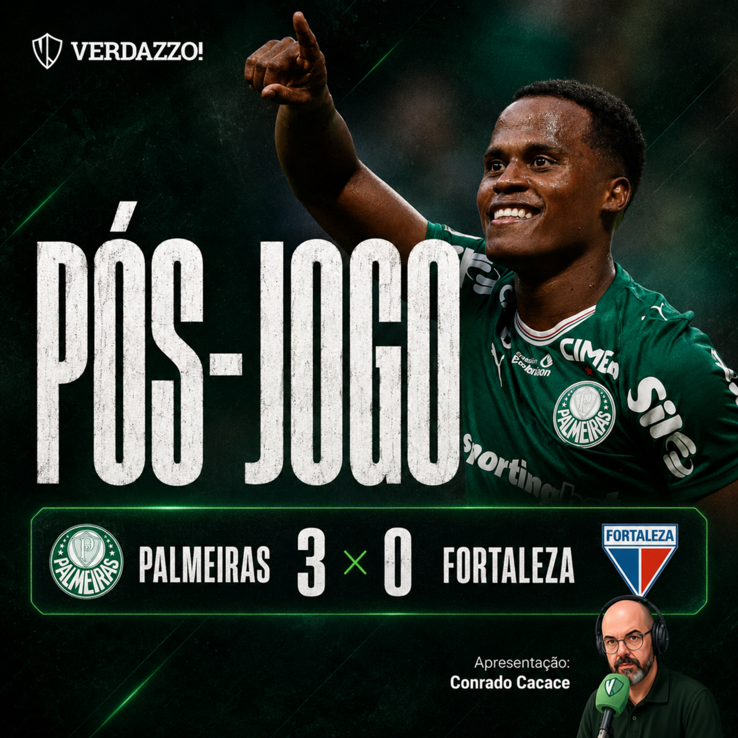 POS-JOGO Palmeiras 3x0 Fortaleza episode artwork