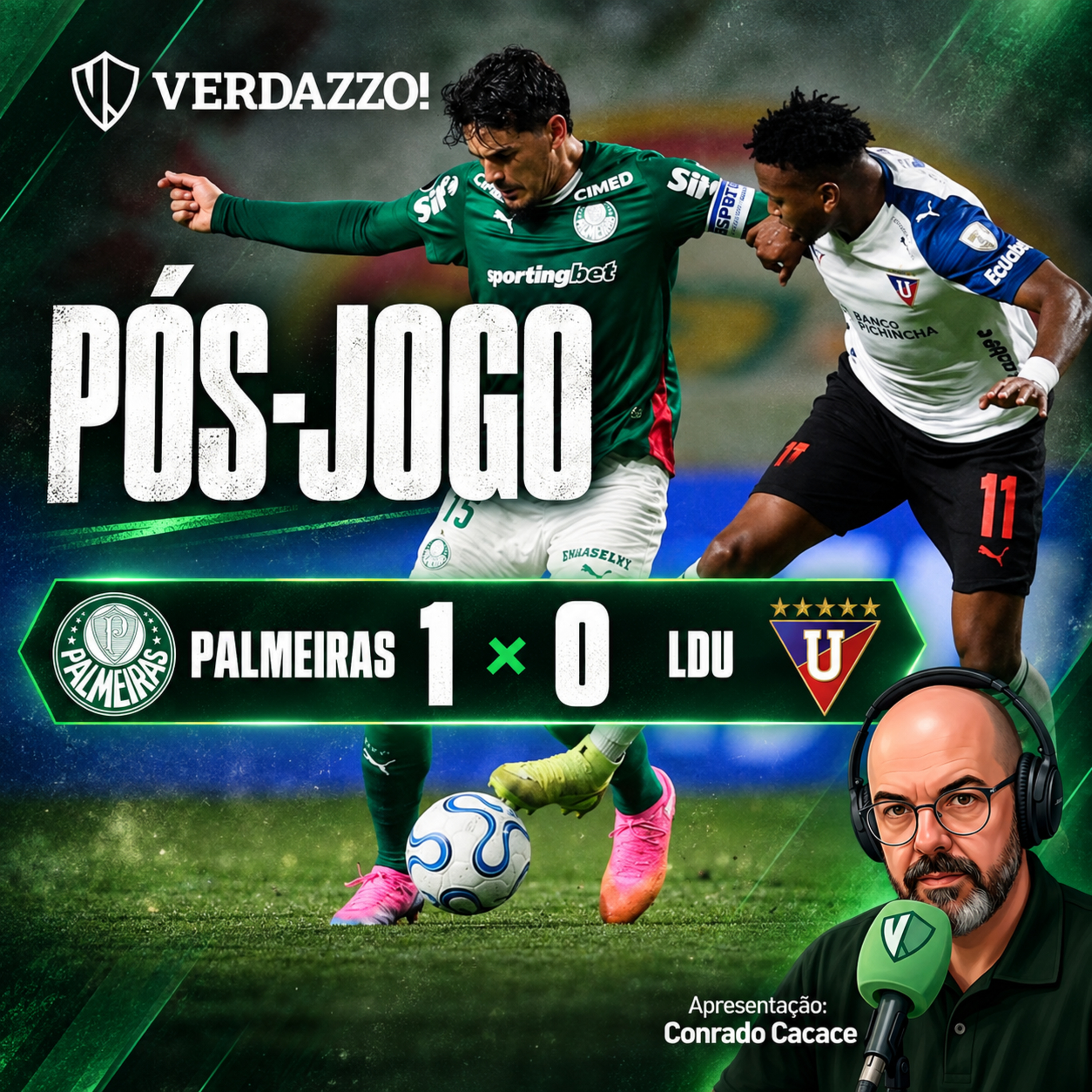PÓS-JOGO Palmeiras 1x0 LDU episode artwork
