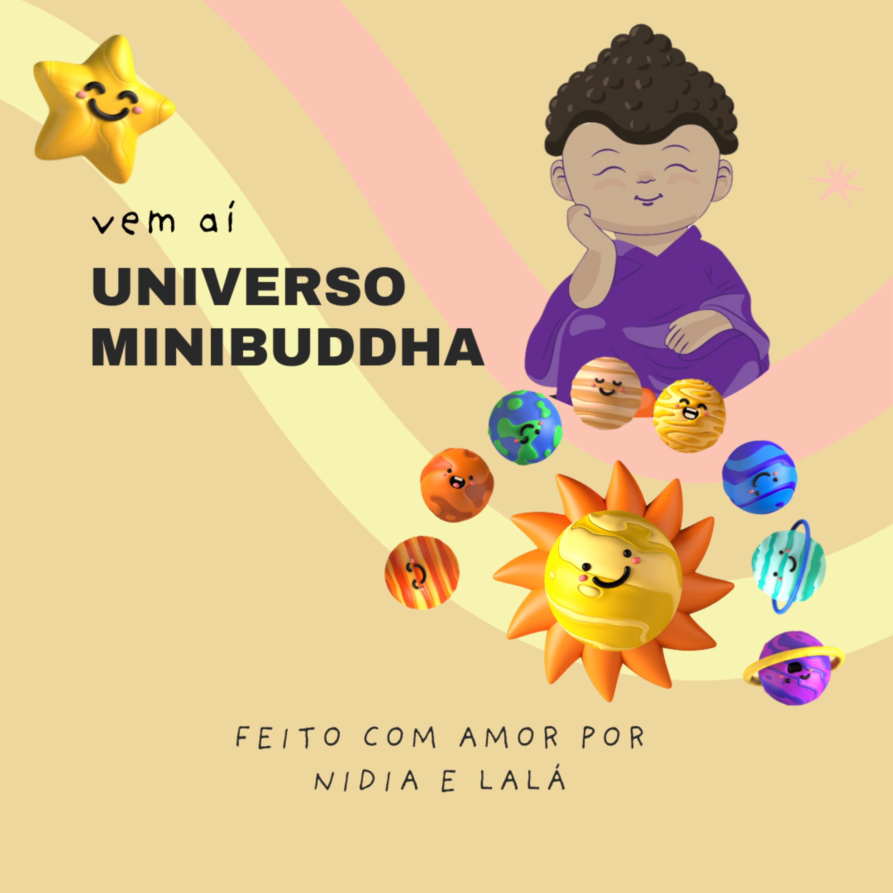 novidades minibuddha | meditações e histórias para crianças