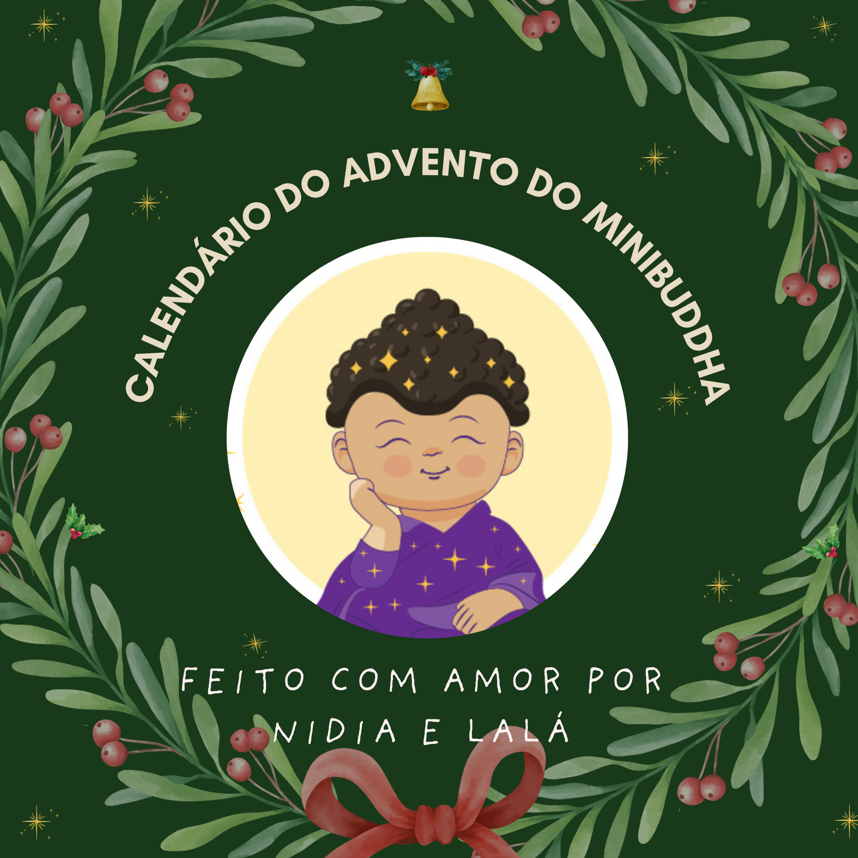 🌟noite silenciosa (feat. twinkle twinkle little star)🌟 calendário do advento do minibuddha | meditações e histórias para crianças