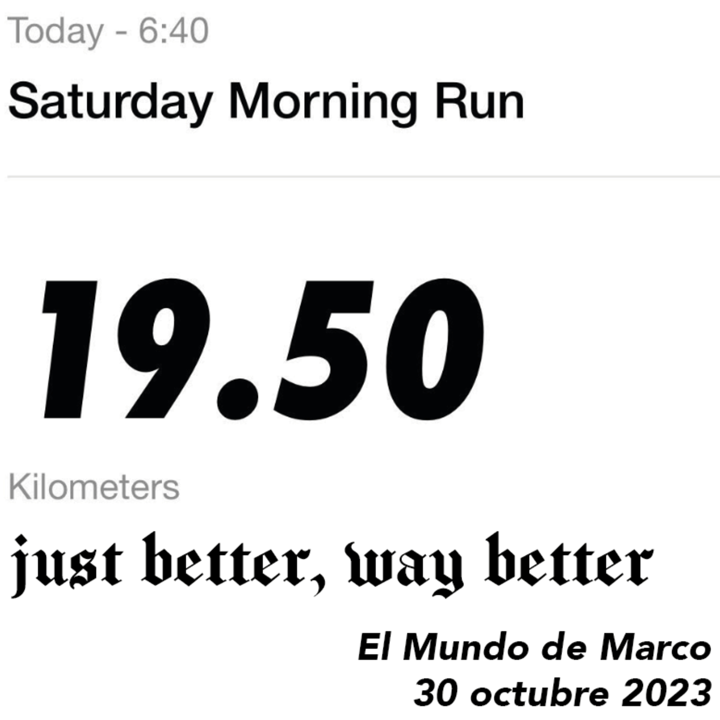 El Mundo de Marco, 19.5 km por primera vez en mi vida, gente infiel y gente que tunea carros en tik tok, caer en baches, cumplir metas para ti mismo es importante, disfruta el viaje. episode artwork