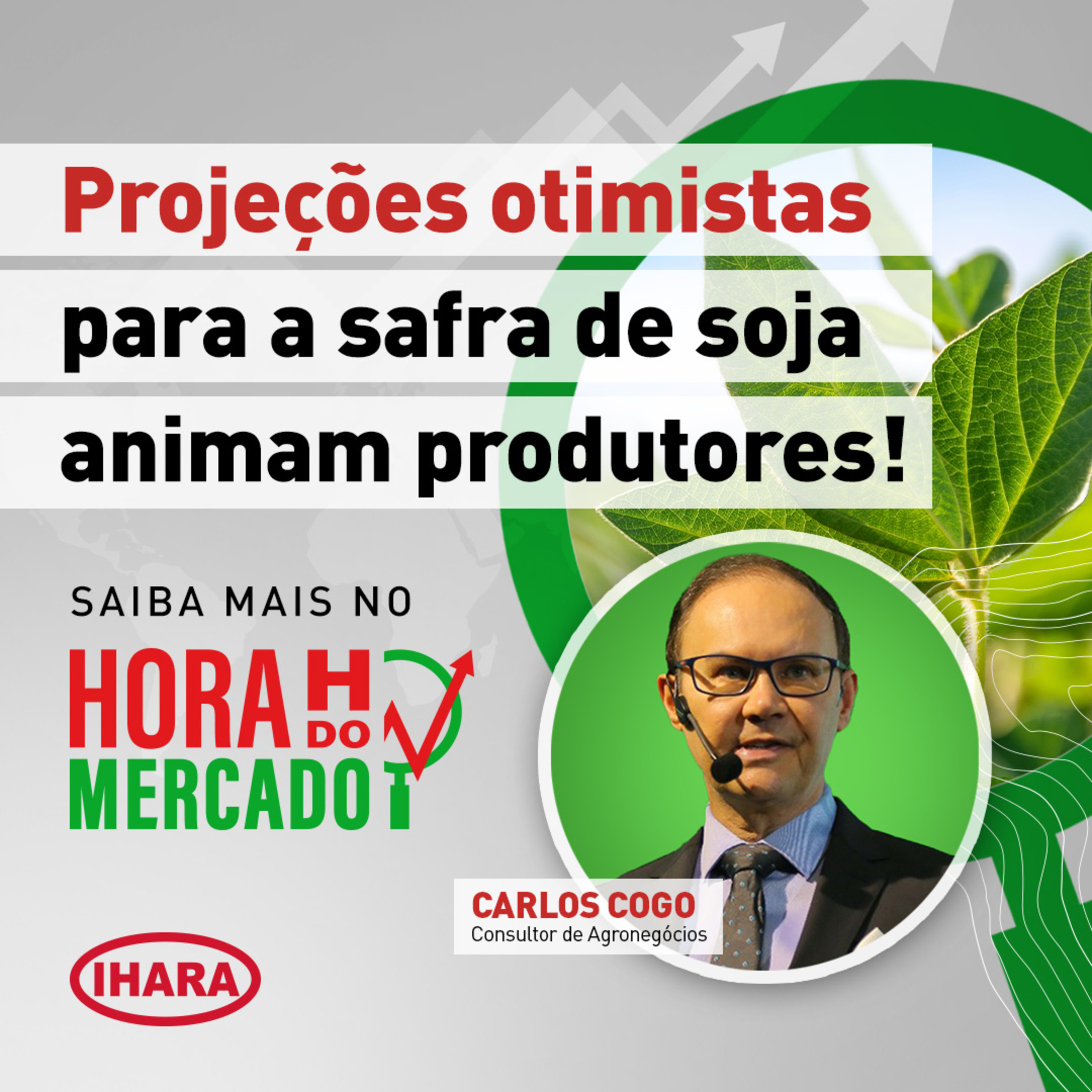 27/08/2024 - Projeções otimistas para a safra de soja animam produtores | Hora H do Mercado episode artwork