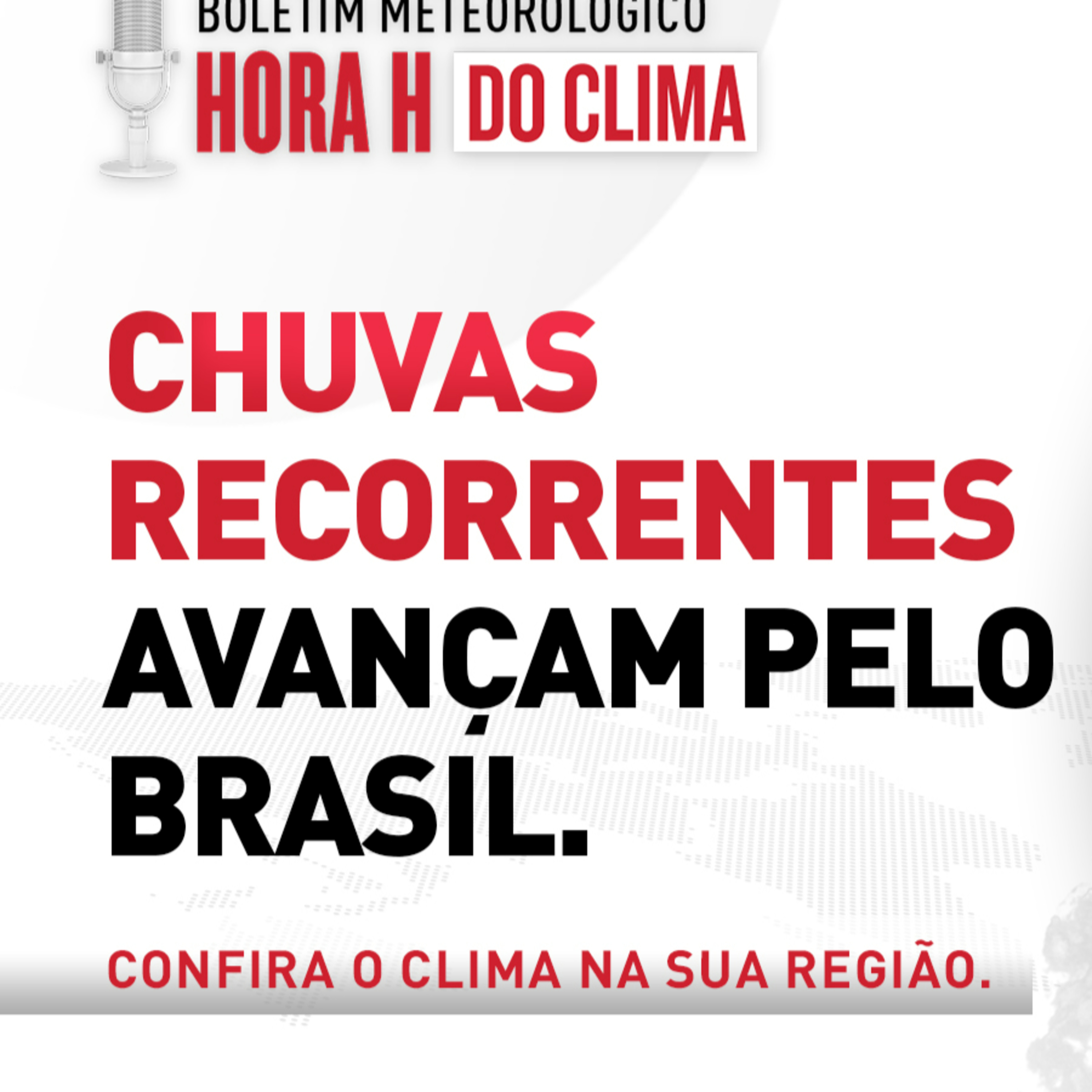 29/10/2024 - Chuvas recorrentes avançam pelo Brasil | Hora H do Clima episode artwork