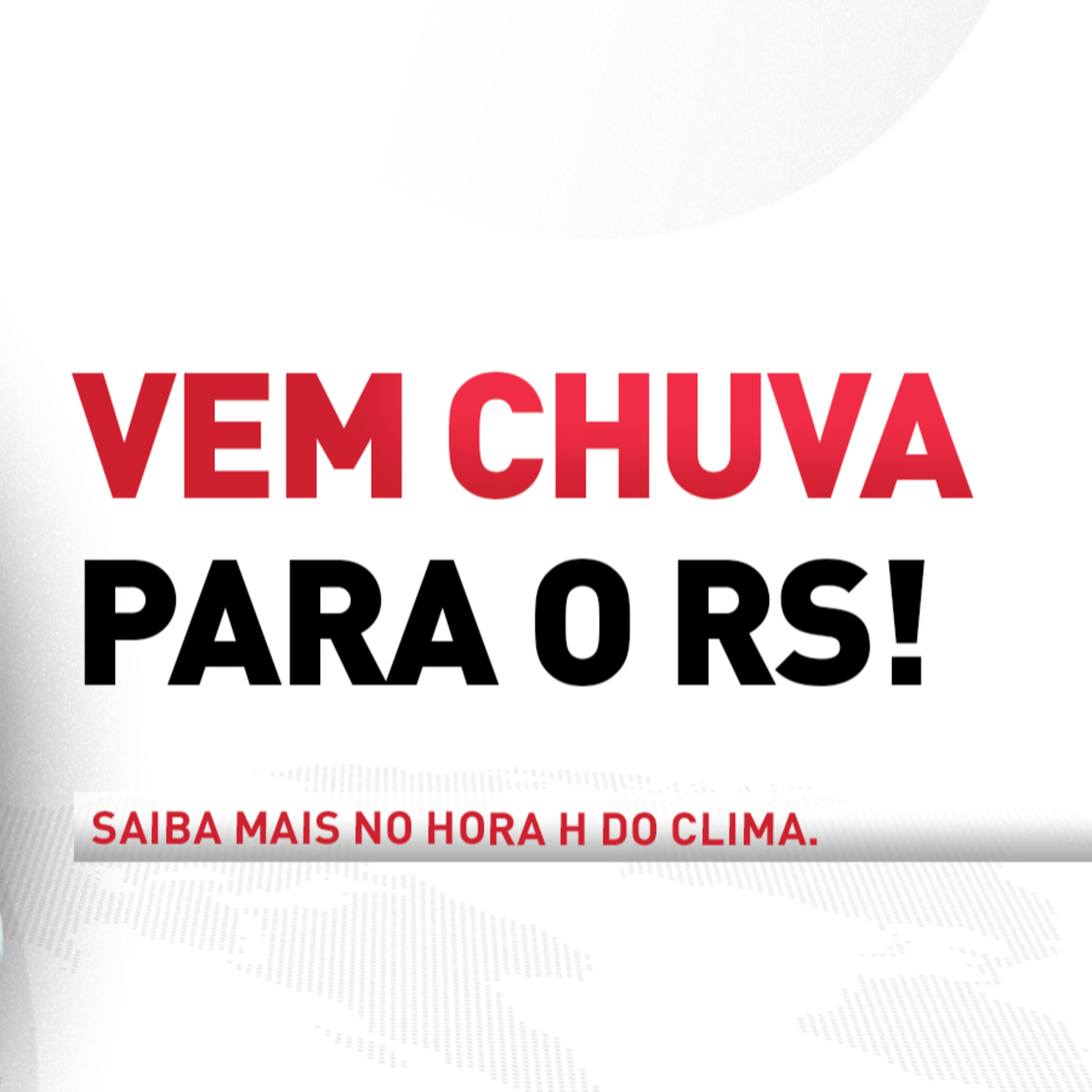 11/02/2025- Mapas apontam chuvas para a região sul do Brasil | Hora H do Clima episode artwork