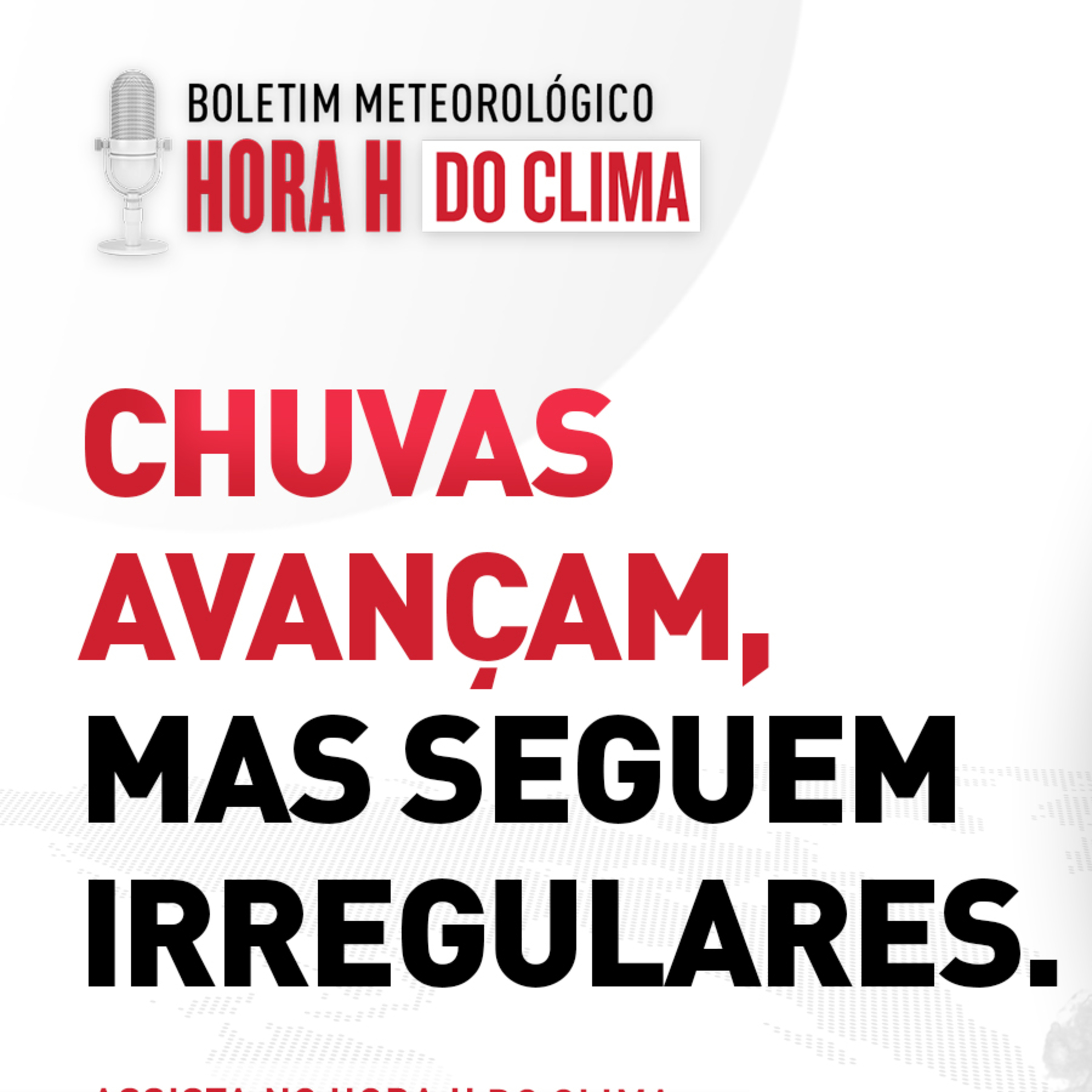 25/03/2025 - Chuvas avançam, mas seguem irregulares | Hora H do Clima episode artwork