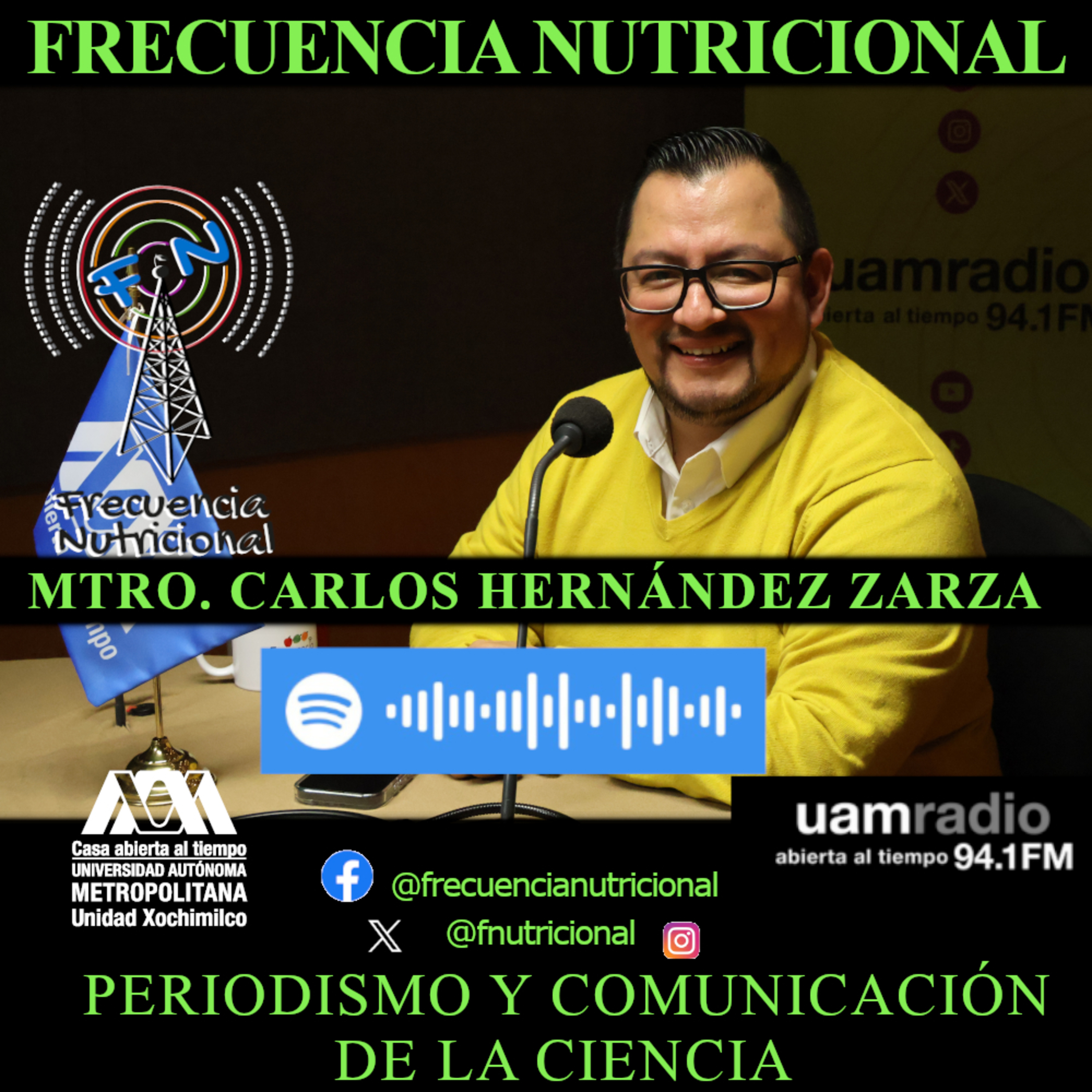 TEMA: Periodismo y comunicación de la ciencia INVITADO: Carlos Hernández Zarza Programa: 608 episode artwork