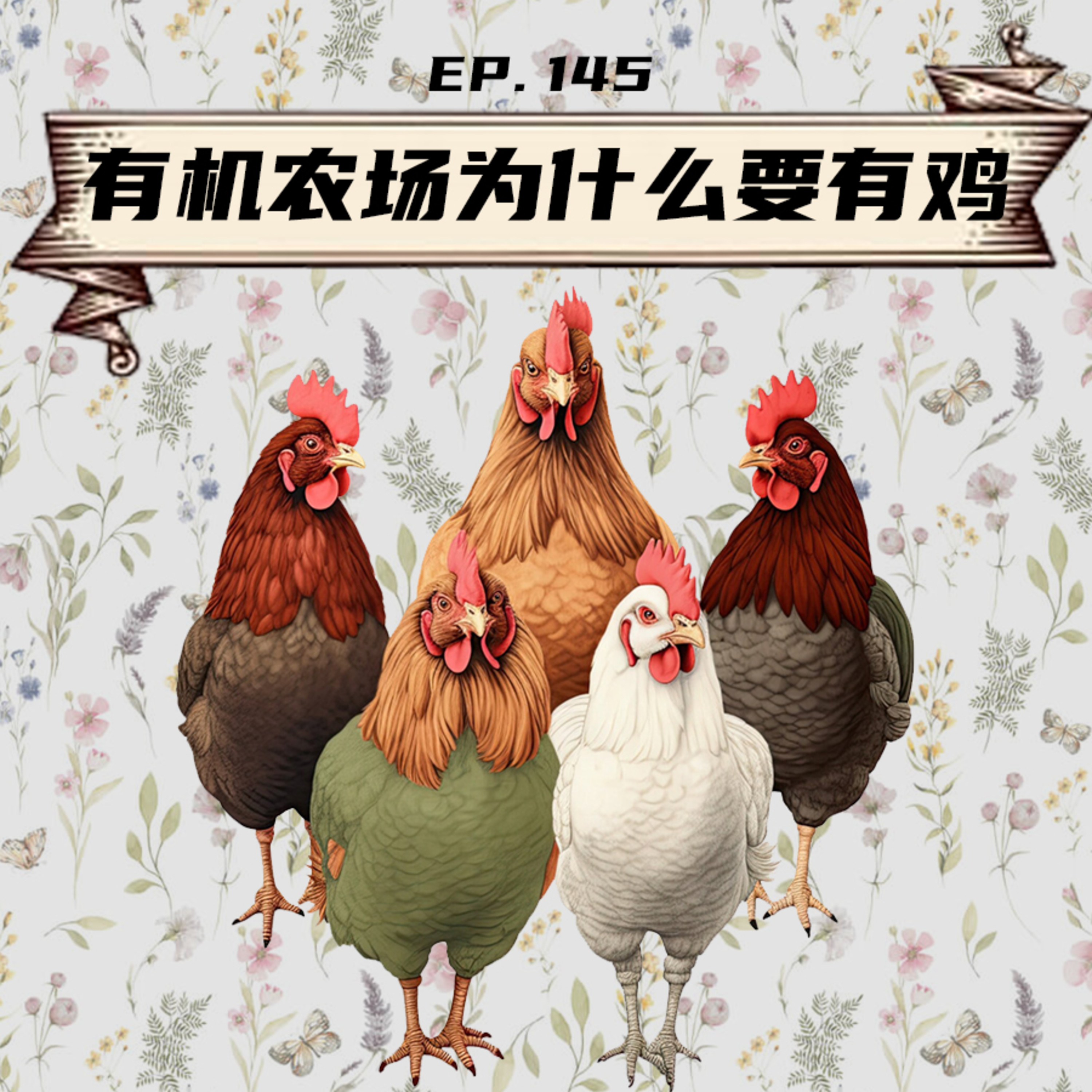 EP145 有机农场为什么要有鸡？ episode artwork